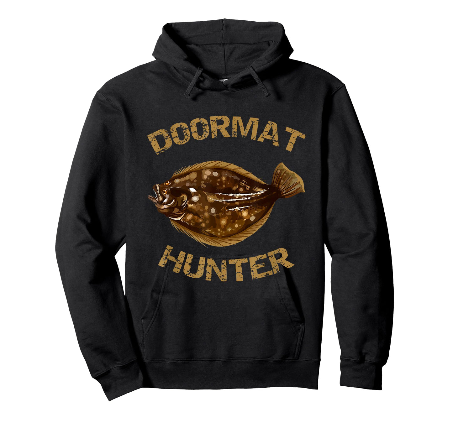 Doormat Hunter | Summer Flounder Fishing T-Shirt T-Shirt