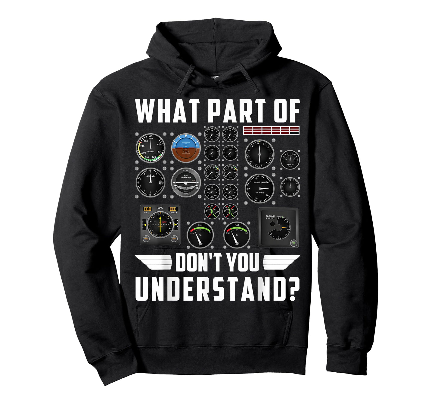 What Part Of Don't you Understand Tee airplane T-Shirt