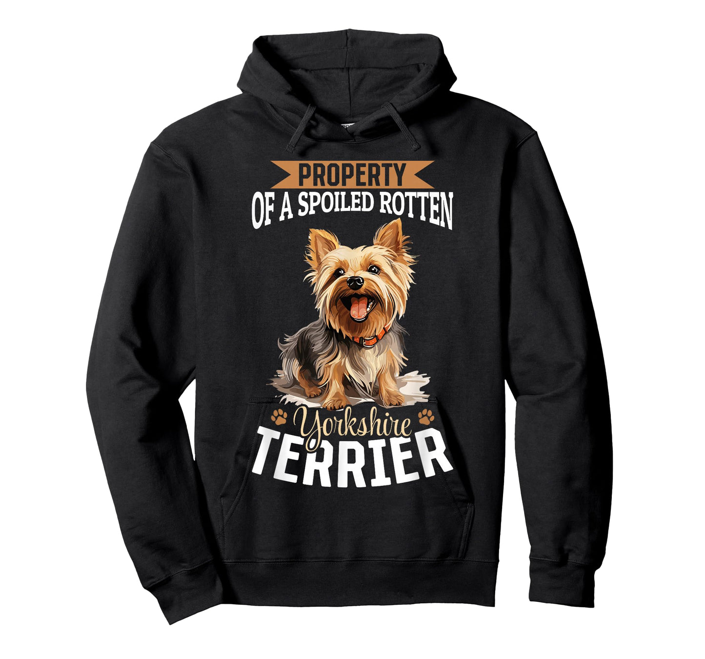 Dog Yorkie - Property of a spoiled rotten Yorkshire Terrier T-Shirt