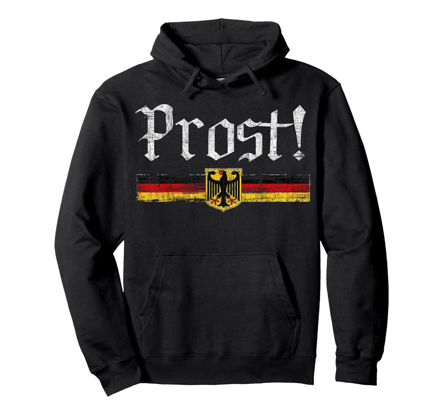 Oktoberfest Drinking Men Women Vintage German Flag Prost T-Shirt