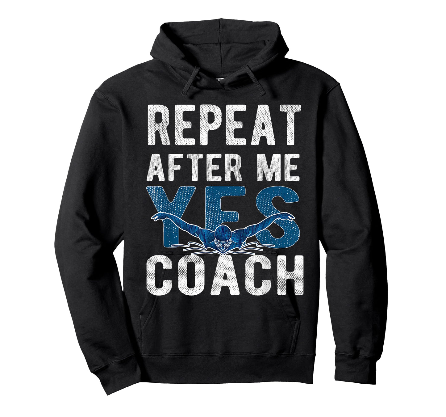 Repeat Yes Swim Coach Swimming Coach T-Shirt