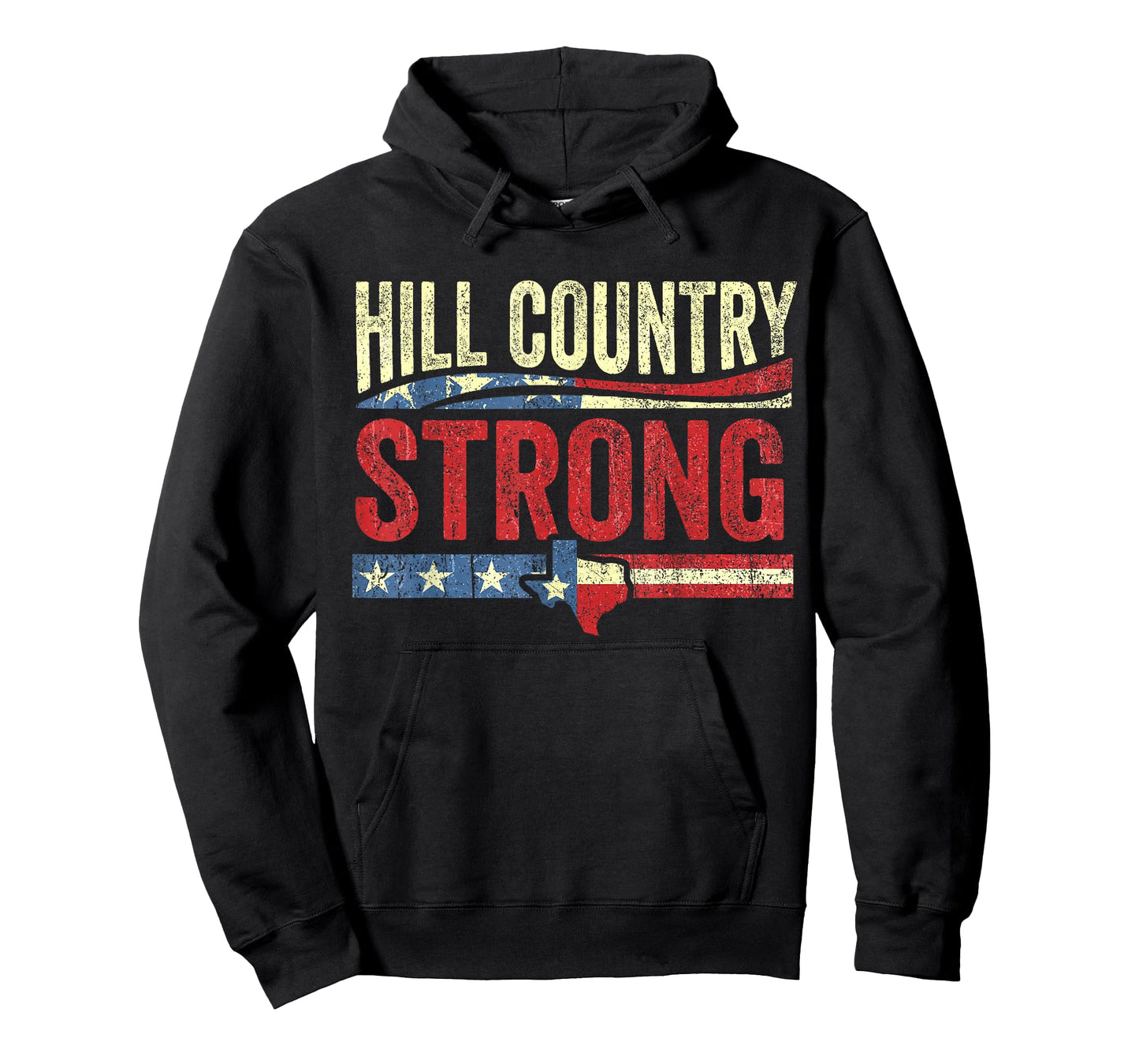 Retro Hill Country Strong- Texas T-Shirt