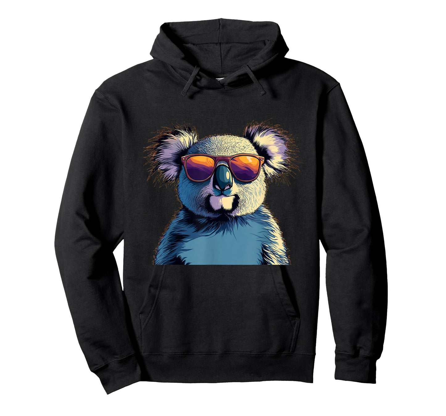 Funny Koala Face with Sunglasses for Boys and Girls T-Shirt