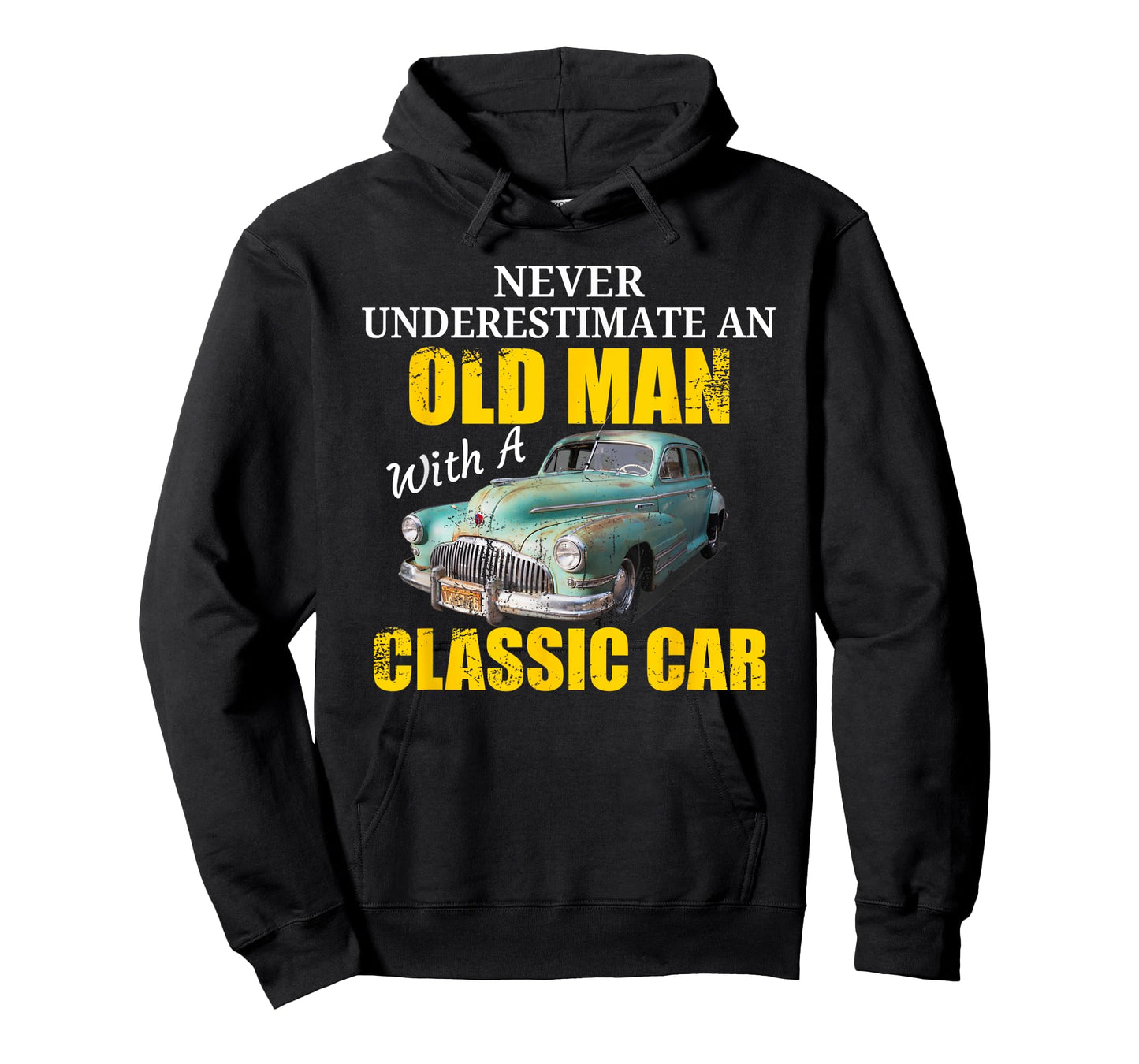 CLASSIC CAR T Shirt Old Man Vintage Car Shirts T-Shirt