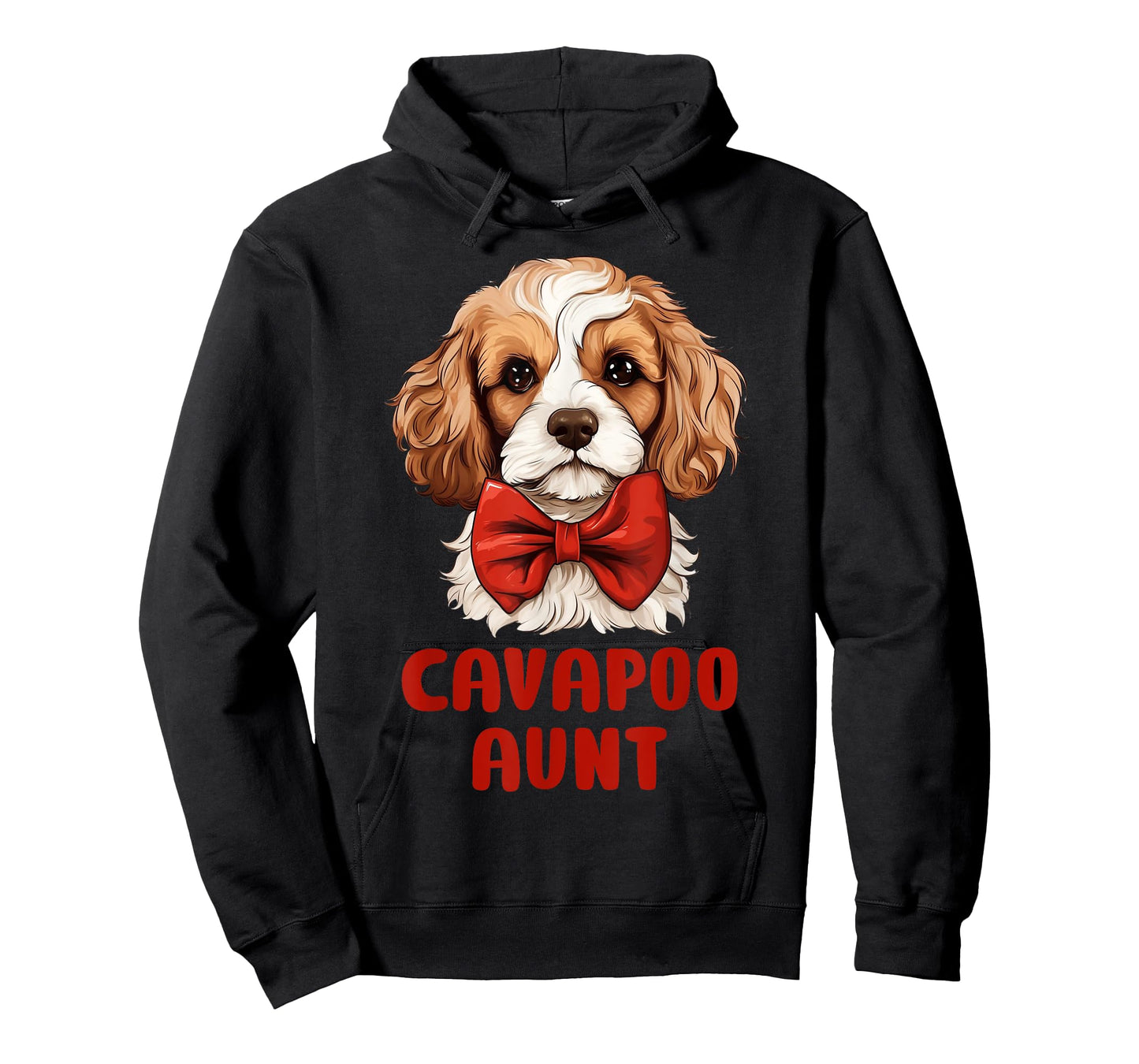 Cute Cavapoo Aunt Dog Lovers Gift Funny Puppy Cavapoo Owner T-Shirt