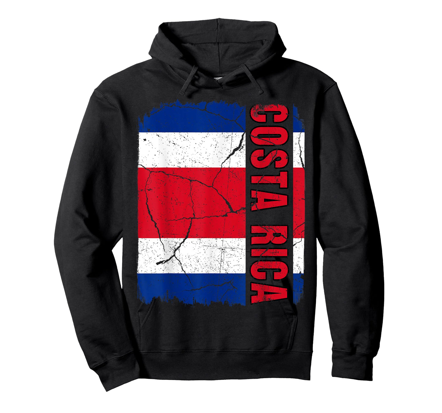 Vintage Costa Rican Flag Costa Rica Pride Root Heritage Gift T-Shirt
