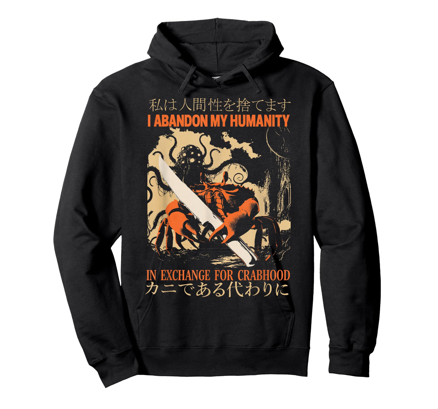 Vintage I Abandon My Humanity In Exchange For Crabhood Meme T-Shirt