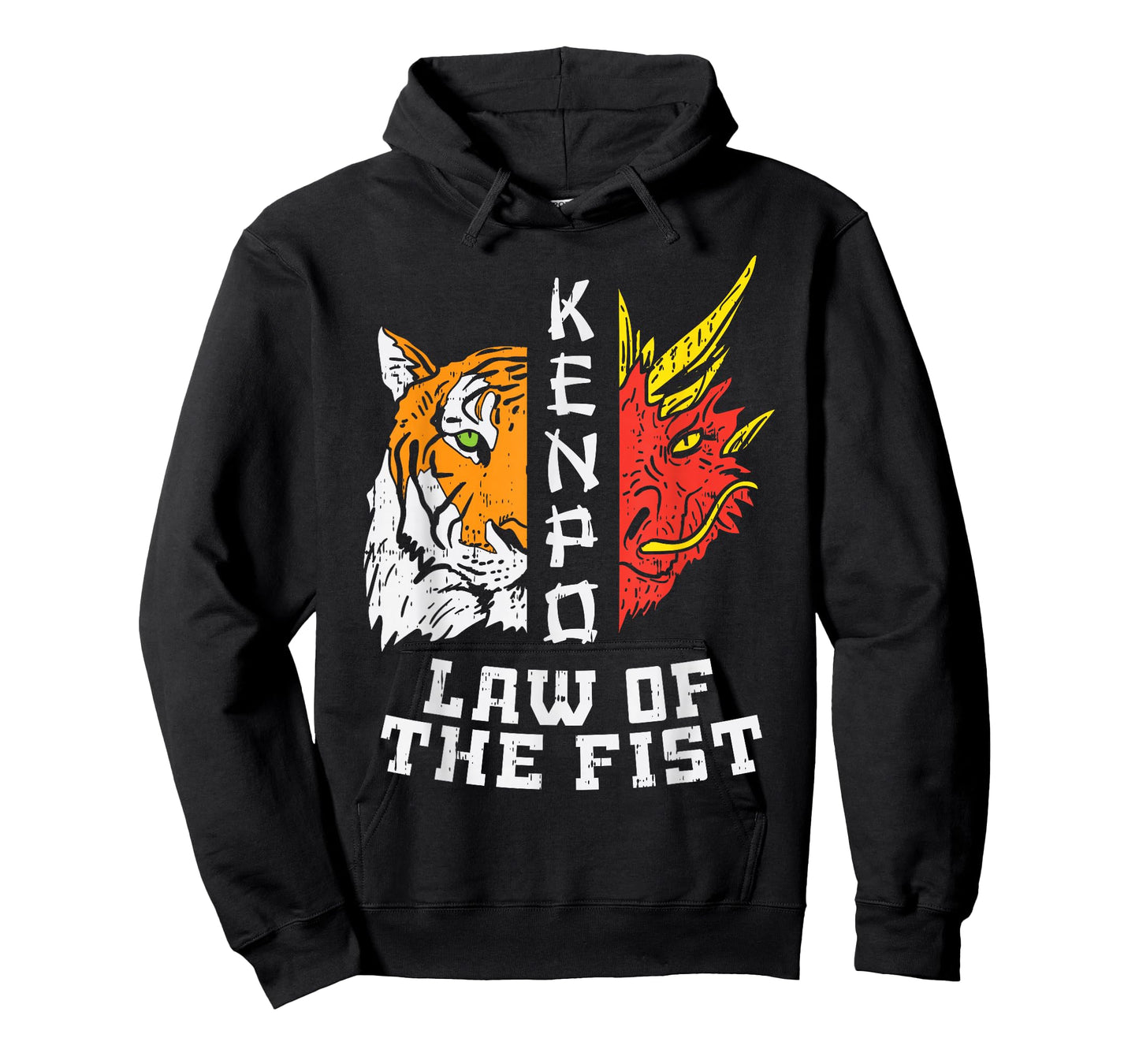 Kenpo Law Of Fist Tiger Dragon Kempo Karate Men Women Gift T-Shirt