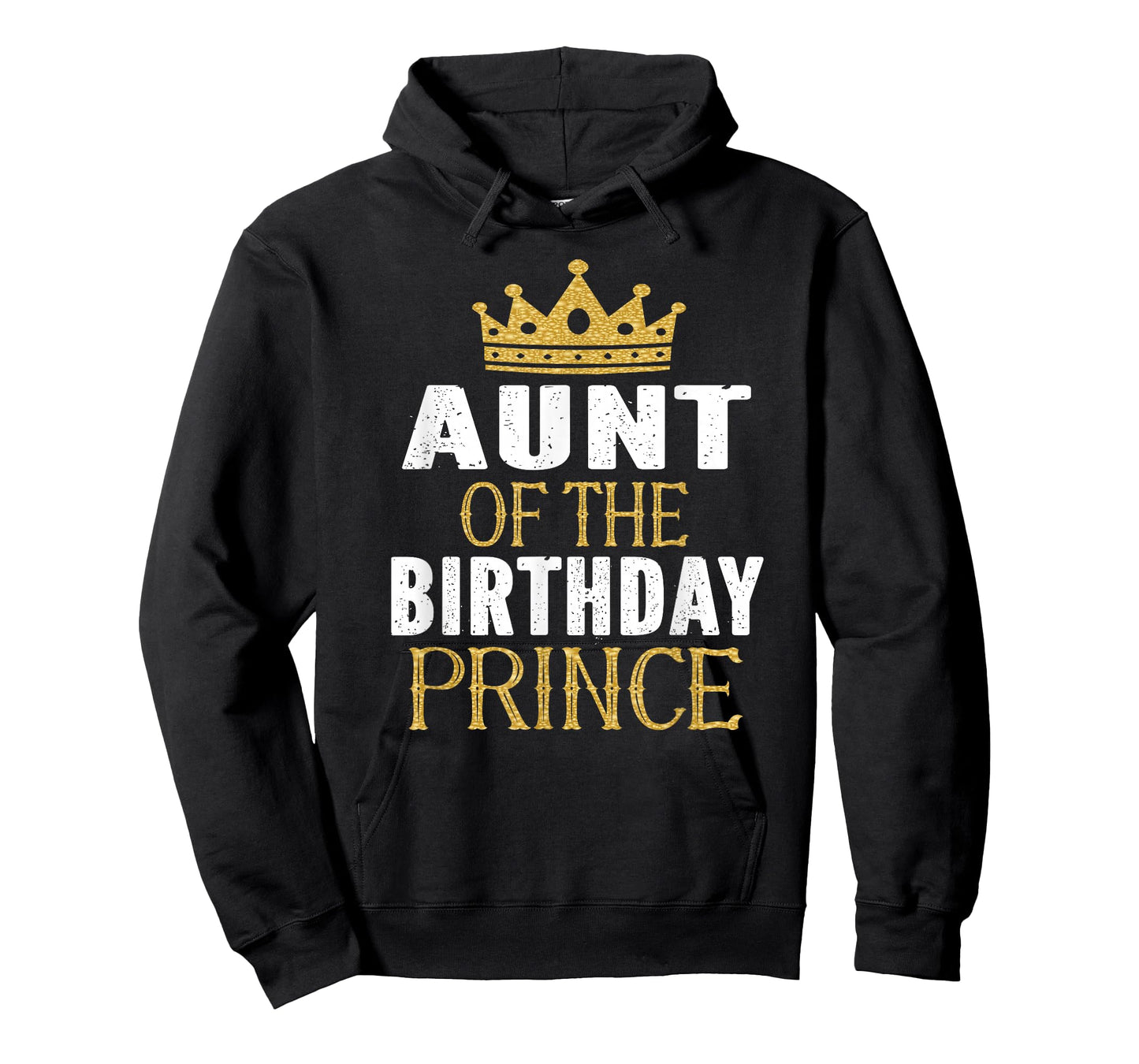 Aunt Of The Birthday Prince Boys Bday Party Gift For Him T-Shirt