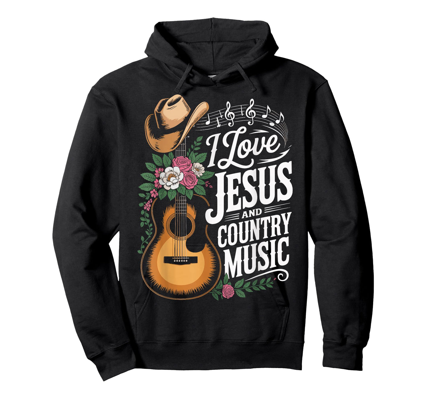 I Love Jesus and Country Music T-Shirt