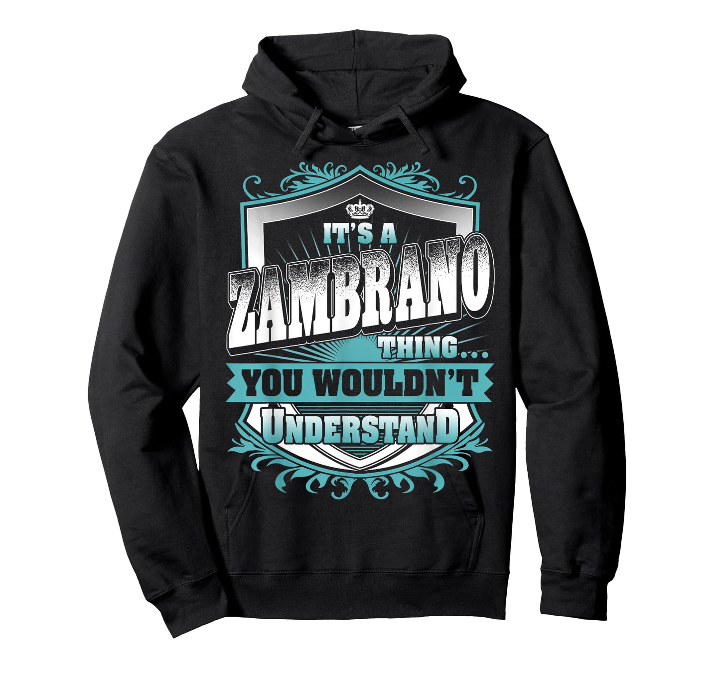 It's A ZAMBRANO Thing You Wouldn't Understand Name Vintage T-Shirt