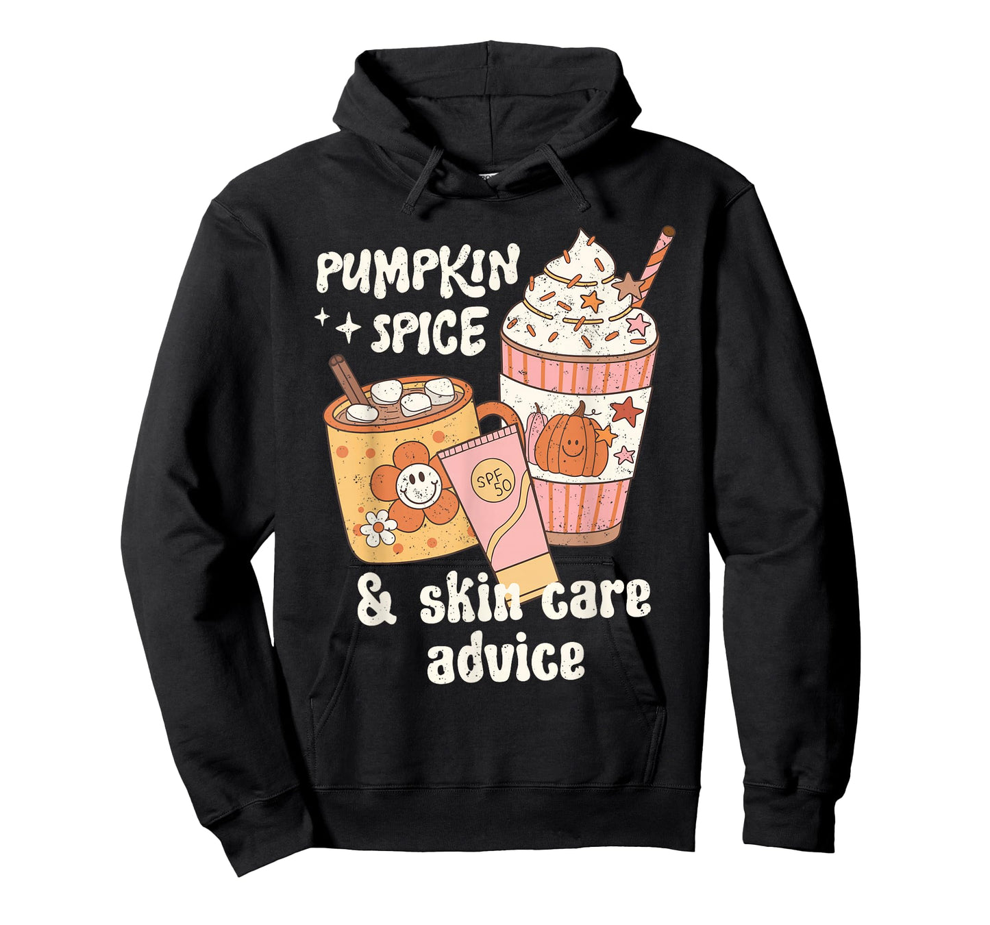 Pumpkin Spice Skincare Advice Dermatology Fall Thanksgiving T-Shirt