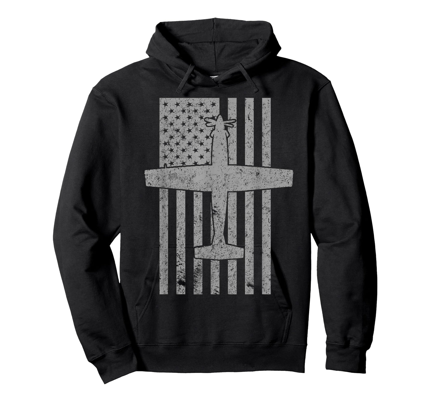 T-6 Texan II Trainer Airplane Vintage Flag T-Shirt T-Shirt