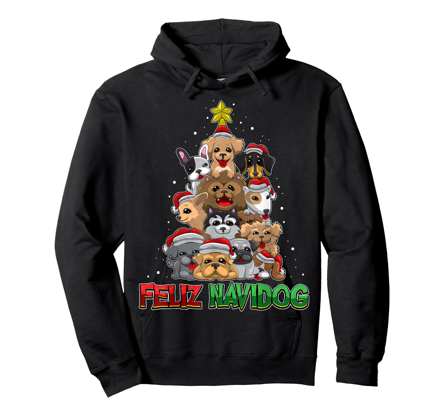 Feliz Navidog - Feliz Navidad - Christmas For Dog Lovers Men Women Kids T-Shirt