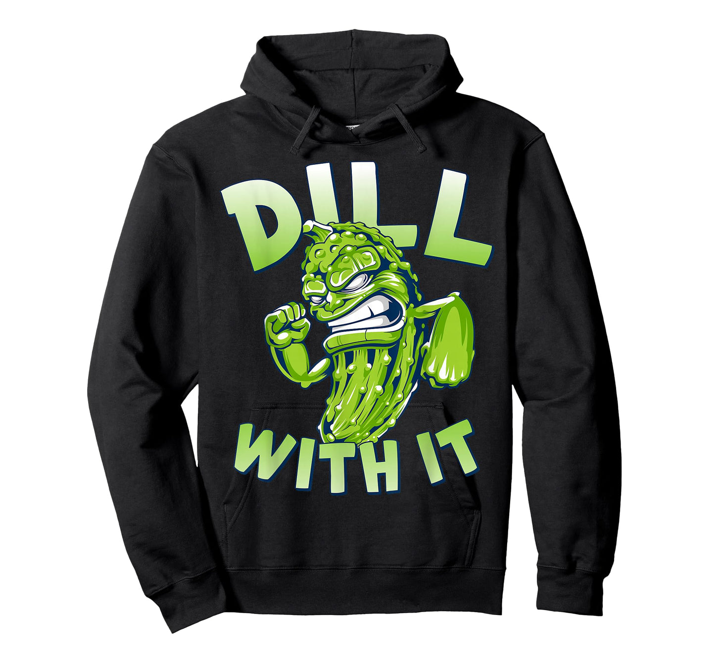 Dill With It Funny Pickle T-Shirt