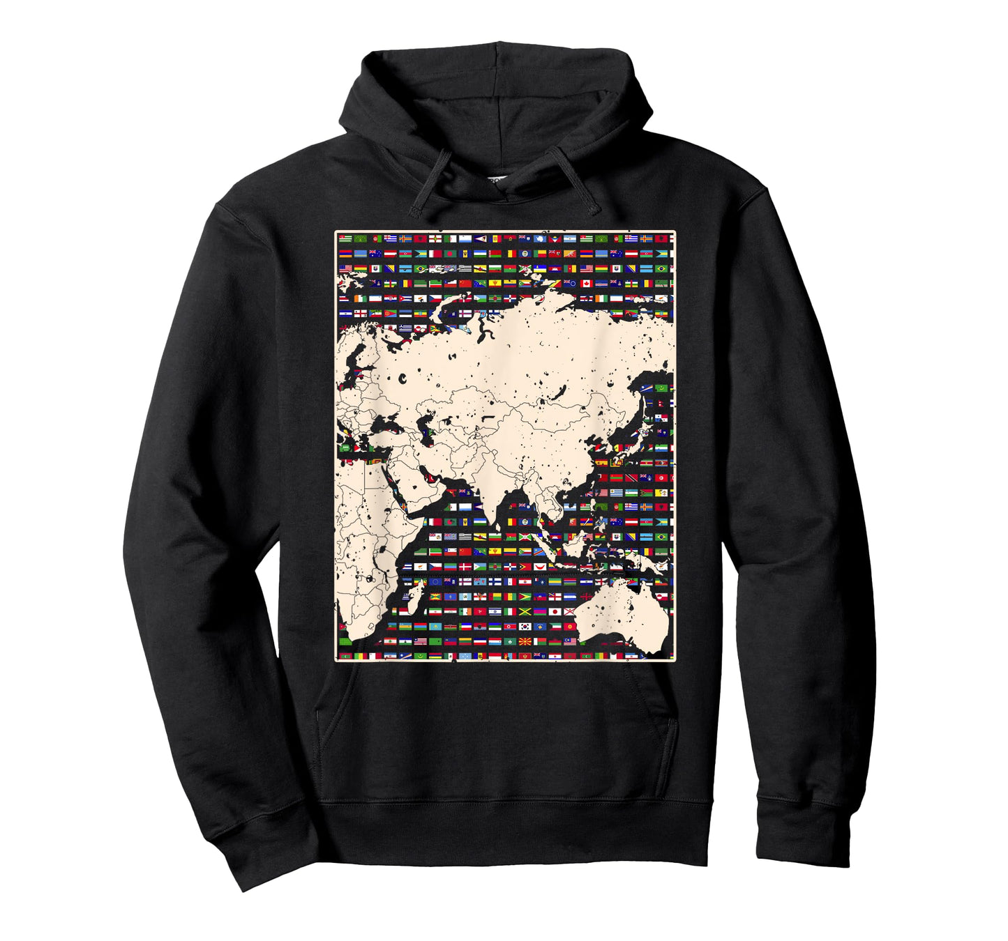Country Flag Travelling World Map World Flags T-Shirt