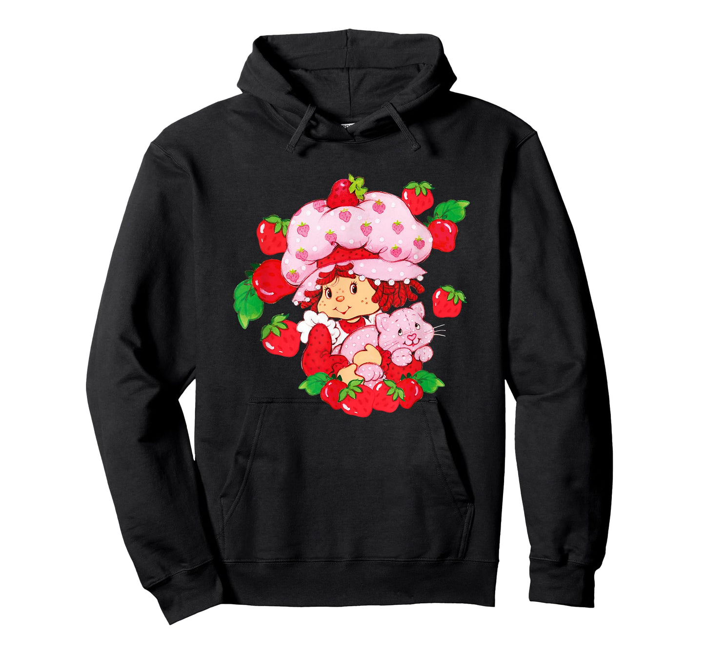 Strawberry Shortcake Custard Kitten Garden Besties T-Shirt