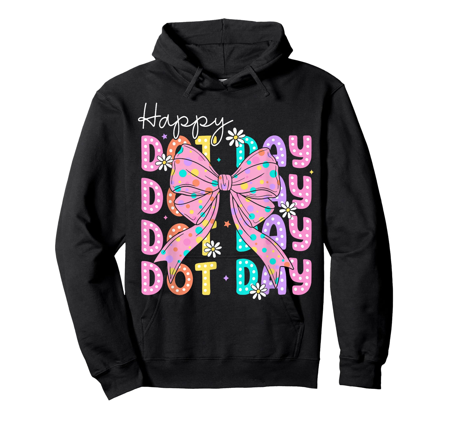 Happy Dot Day 2025 Coquette Bow Teachers Kids Boys Girls T-Shirt