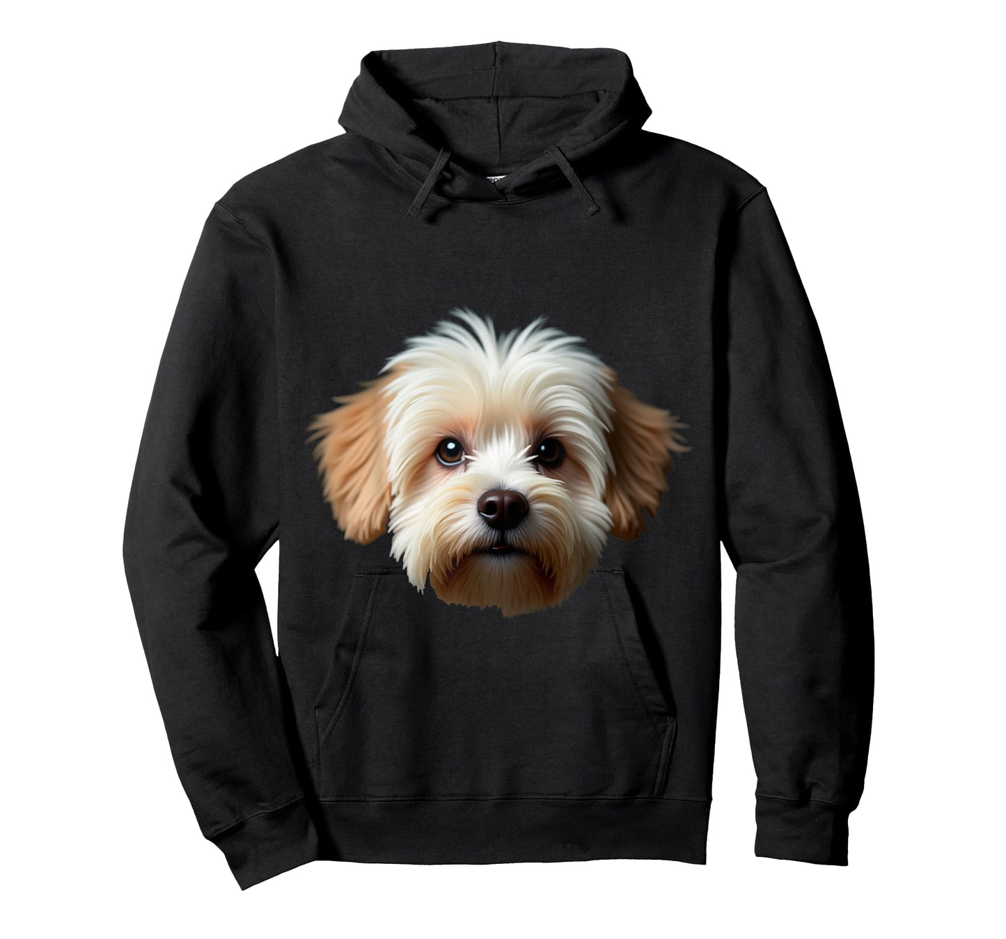 Black Havanese Dog Cuban Bichon Face T-Shirt