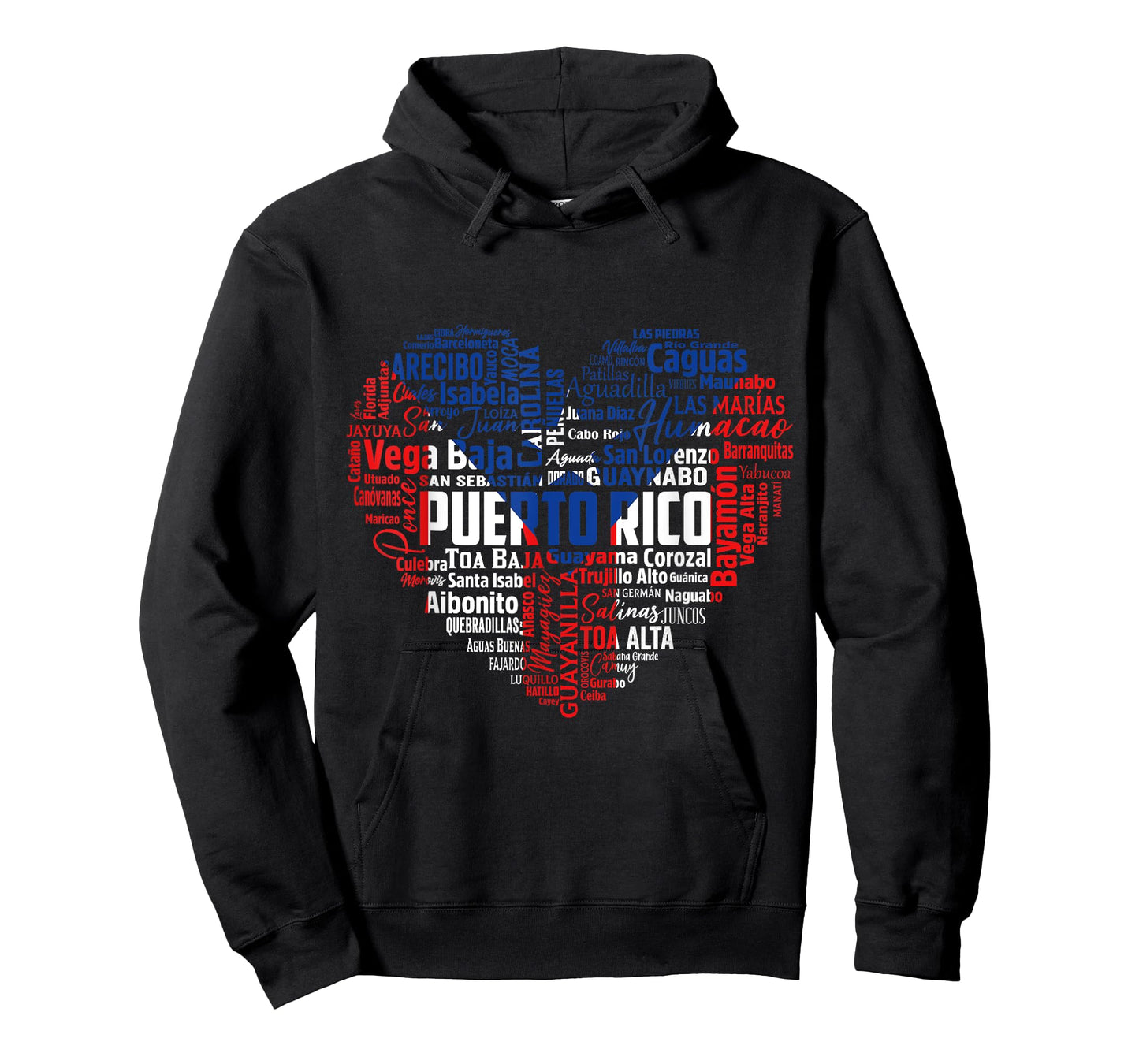 Puerto Rico Cities Flag Puerto Rican roots culture men women T-Shirt