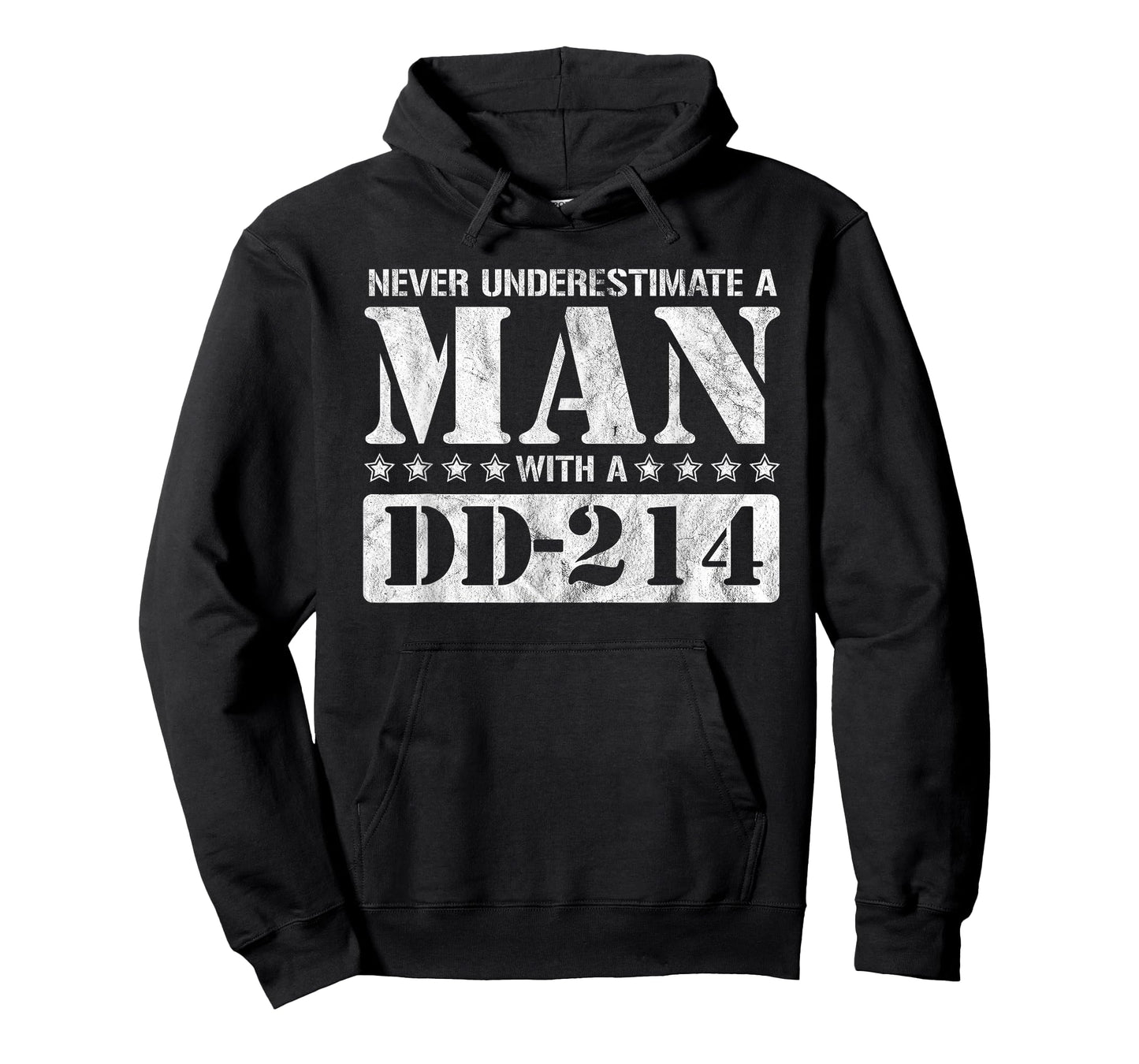 DD 214 Alumni Never Underestimate An Old Man With A DD-214 T-Shirt