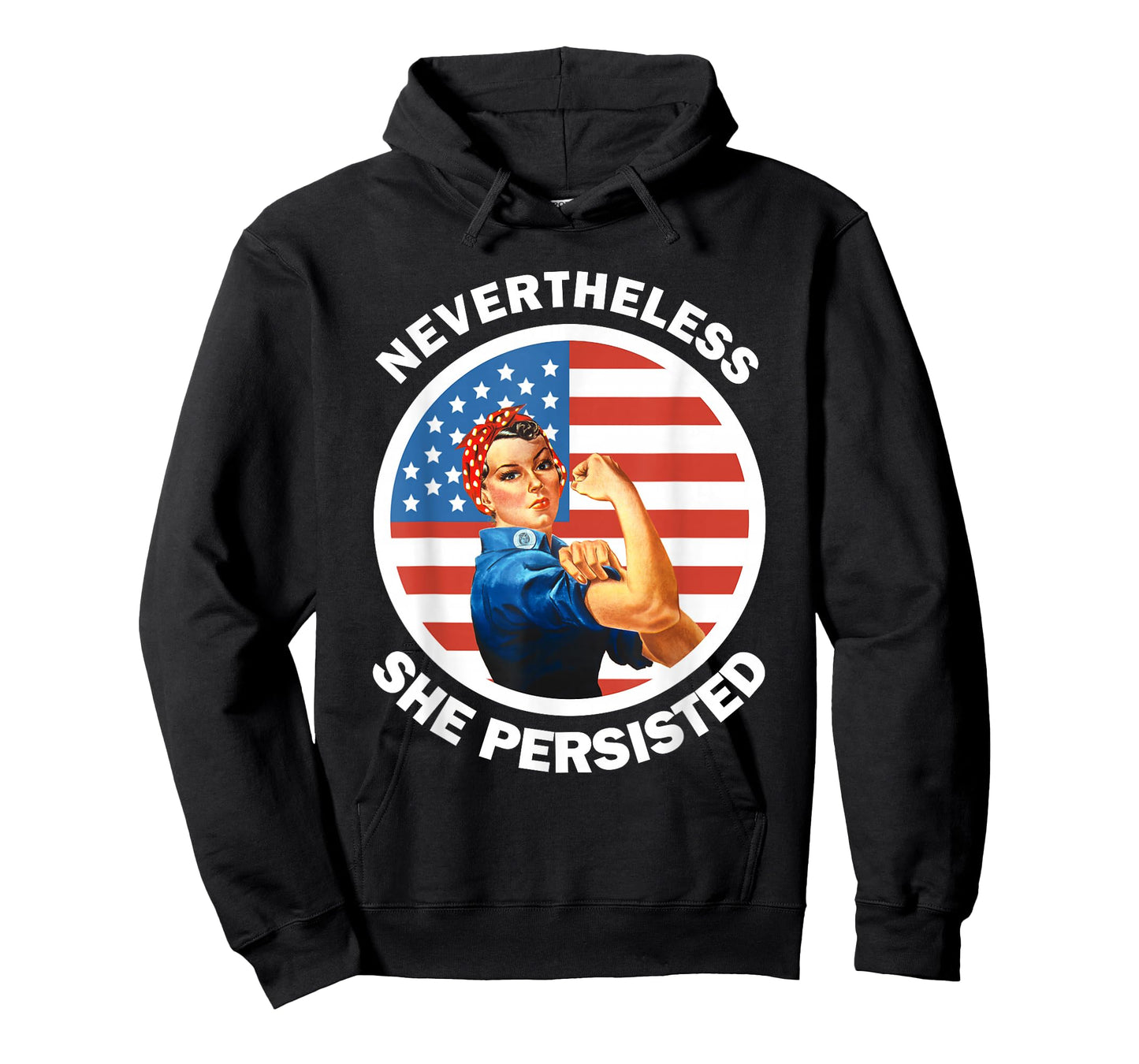 Rosie The Riveter Never The Less She Persisted T-Shirt T-Shirt