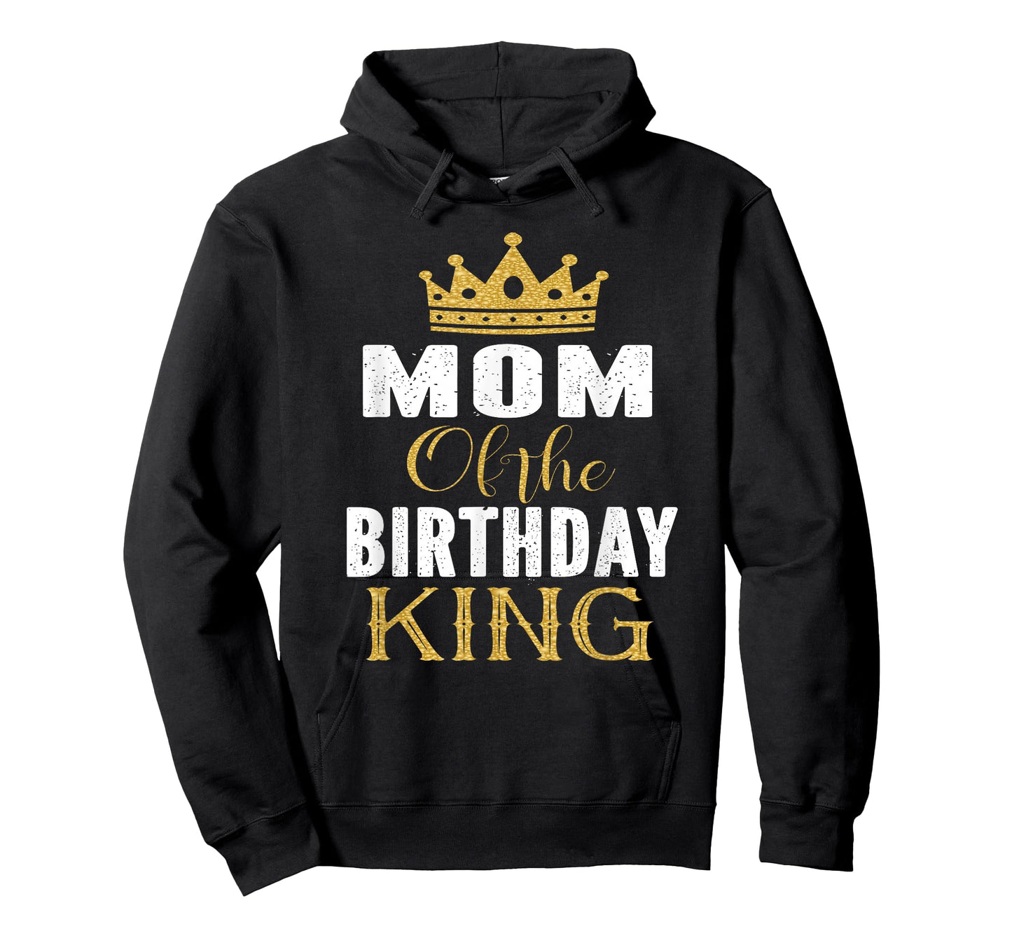 Mom of The Birthday King Boys Bday Party Gift for Him T-Shirt