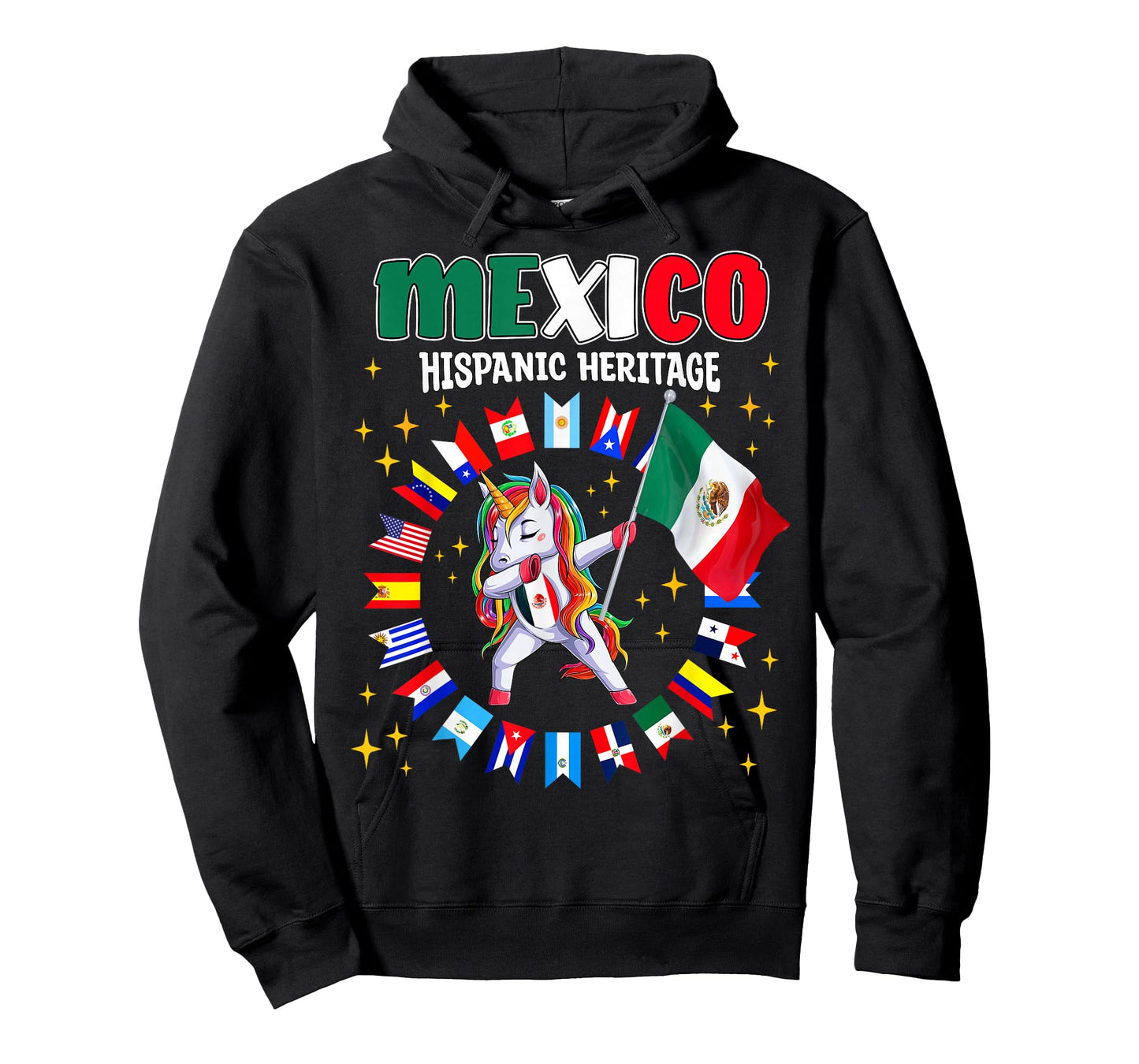 Hispanic Heritage Month Mexico flag kids boys girls toddler T-Shirt