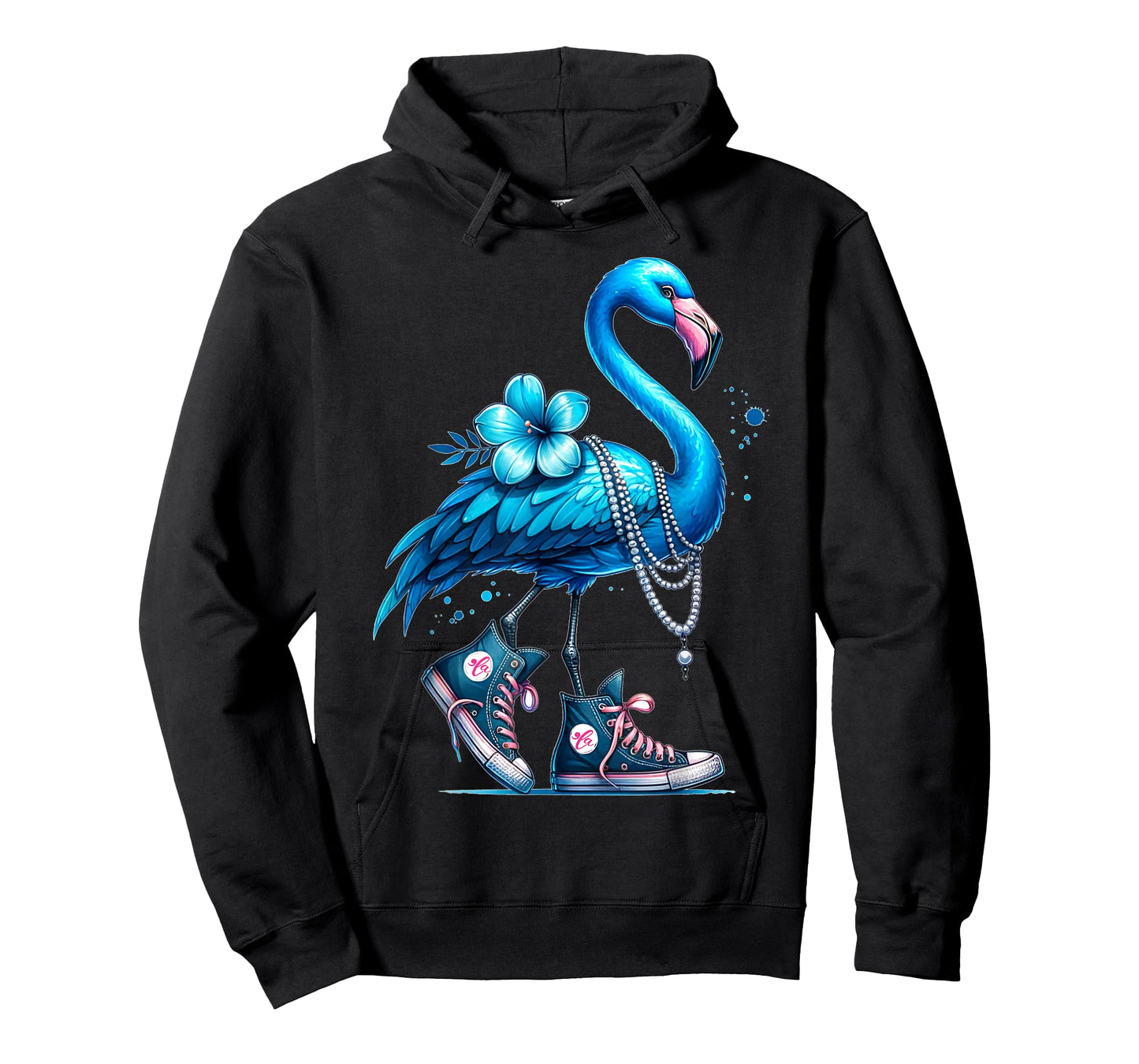 Flamingo Chucks And Pearls Comma La Kamala 2024 T-Shirt