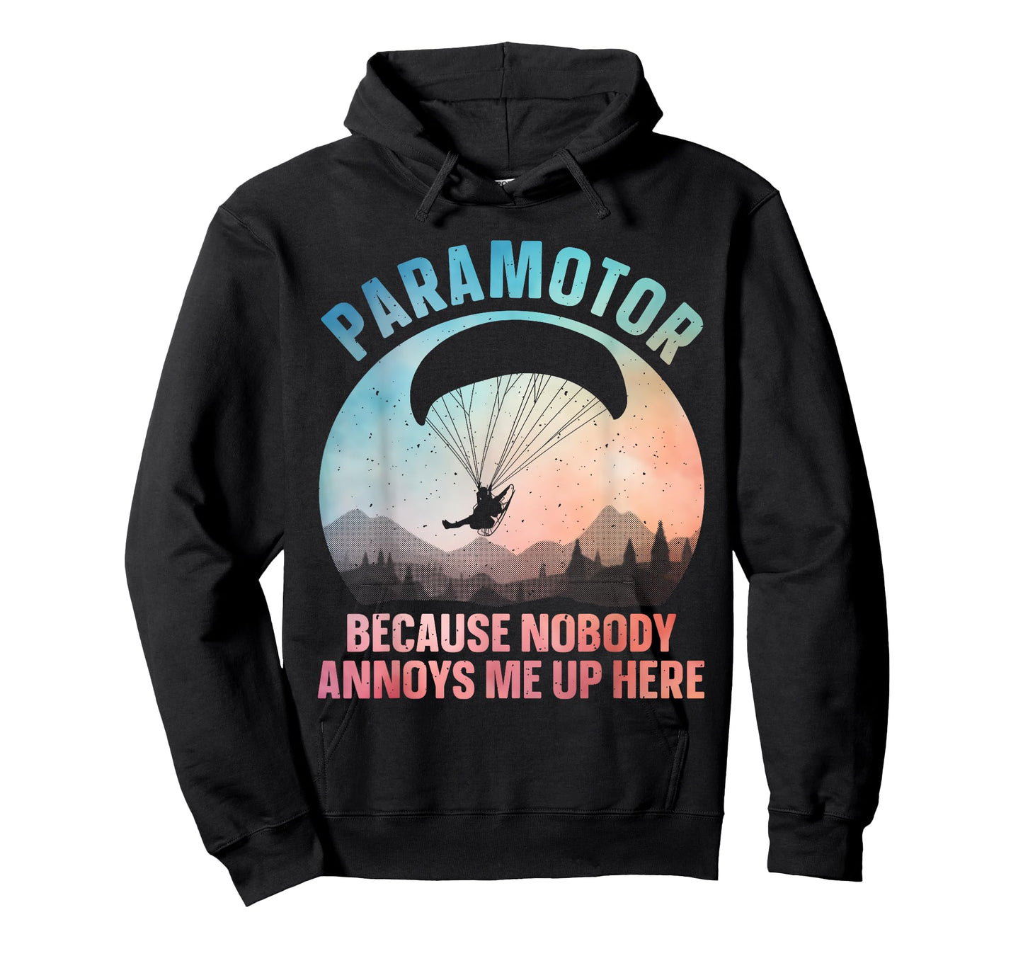 Cool Paramotor Art For Men Women Paragliding Lover Paramotor T-Shirt