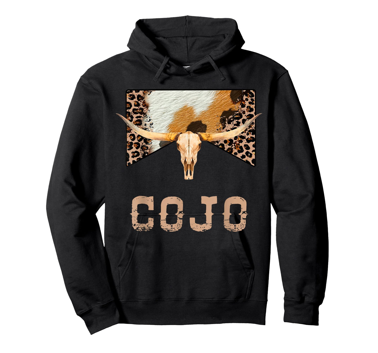 Retro Cojo Johnson Bull Skull Music Country 70s Cowboy Boots T-Shirt