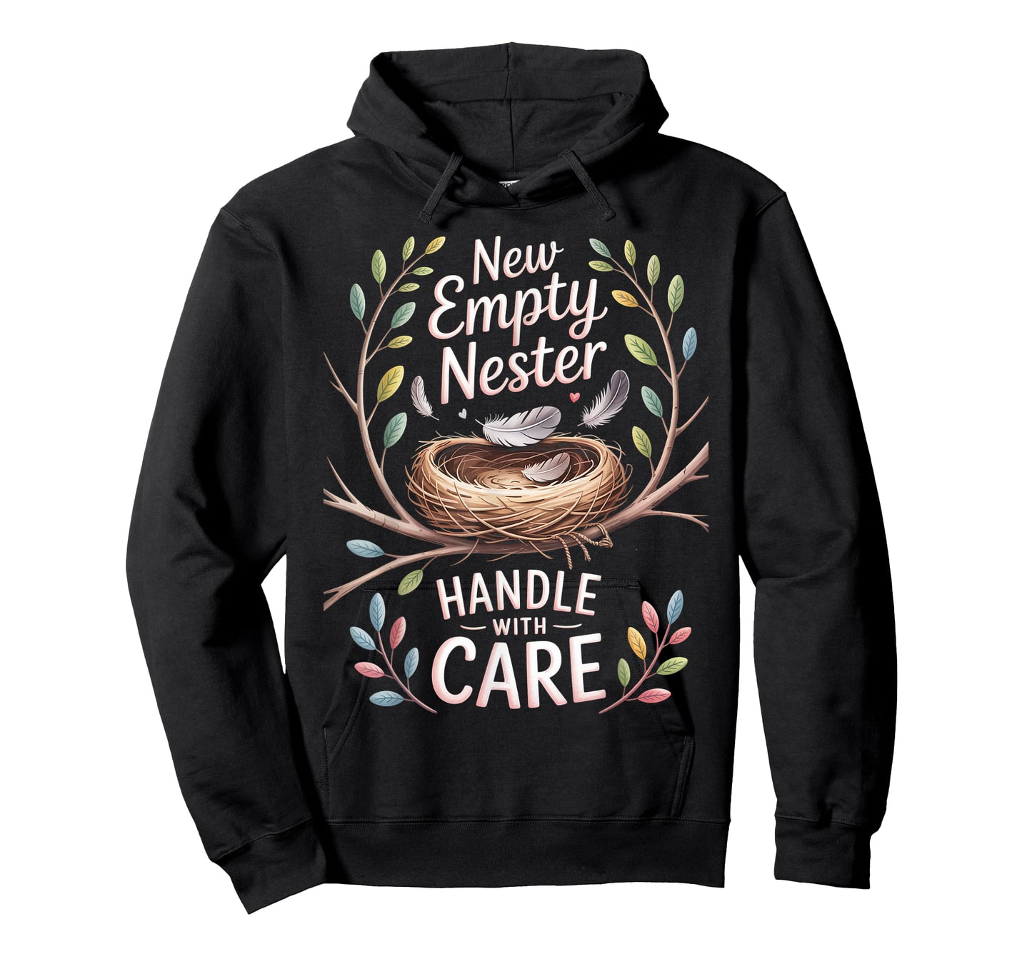 New Empty Nester Handle with Care, Empty Nest Dad and Mom T-Shirt