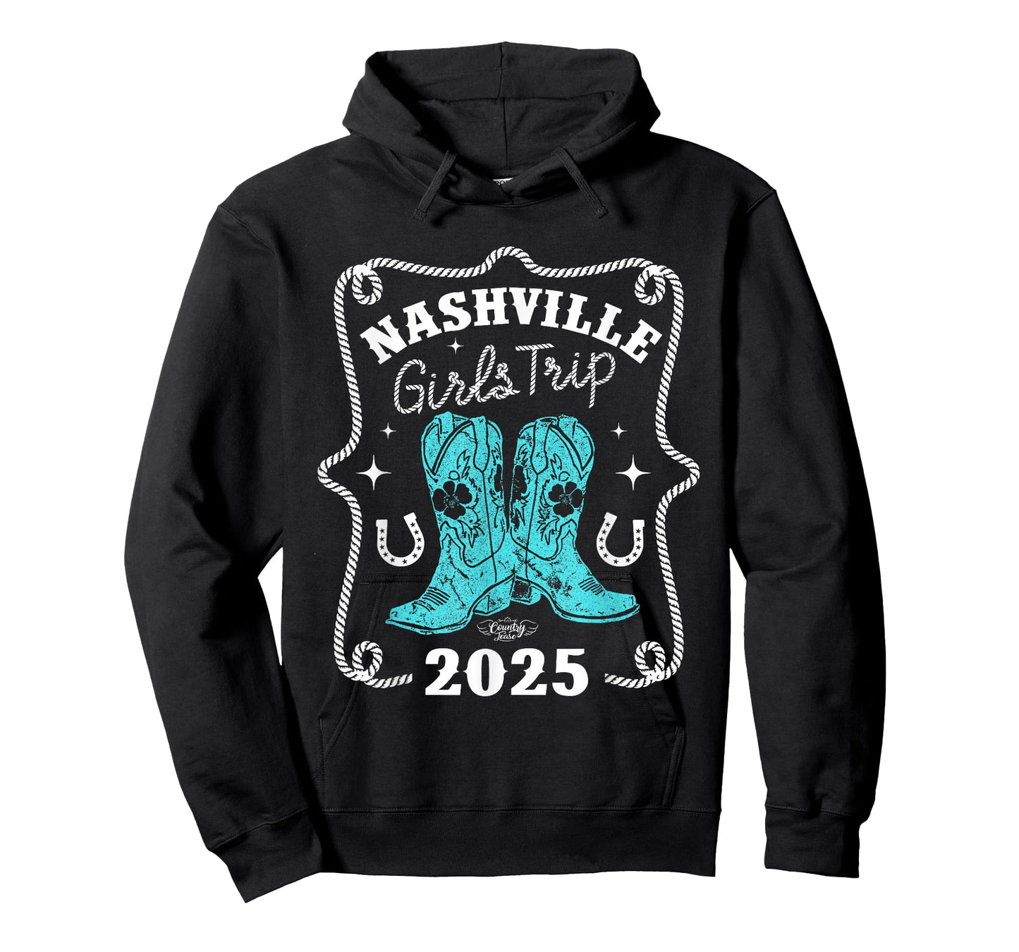 Country Tease Nashville Girls Trip 2025 T-Shirt