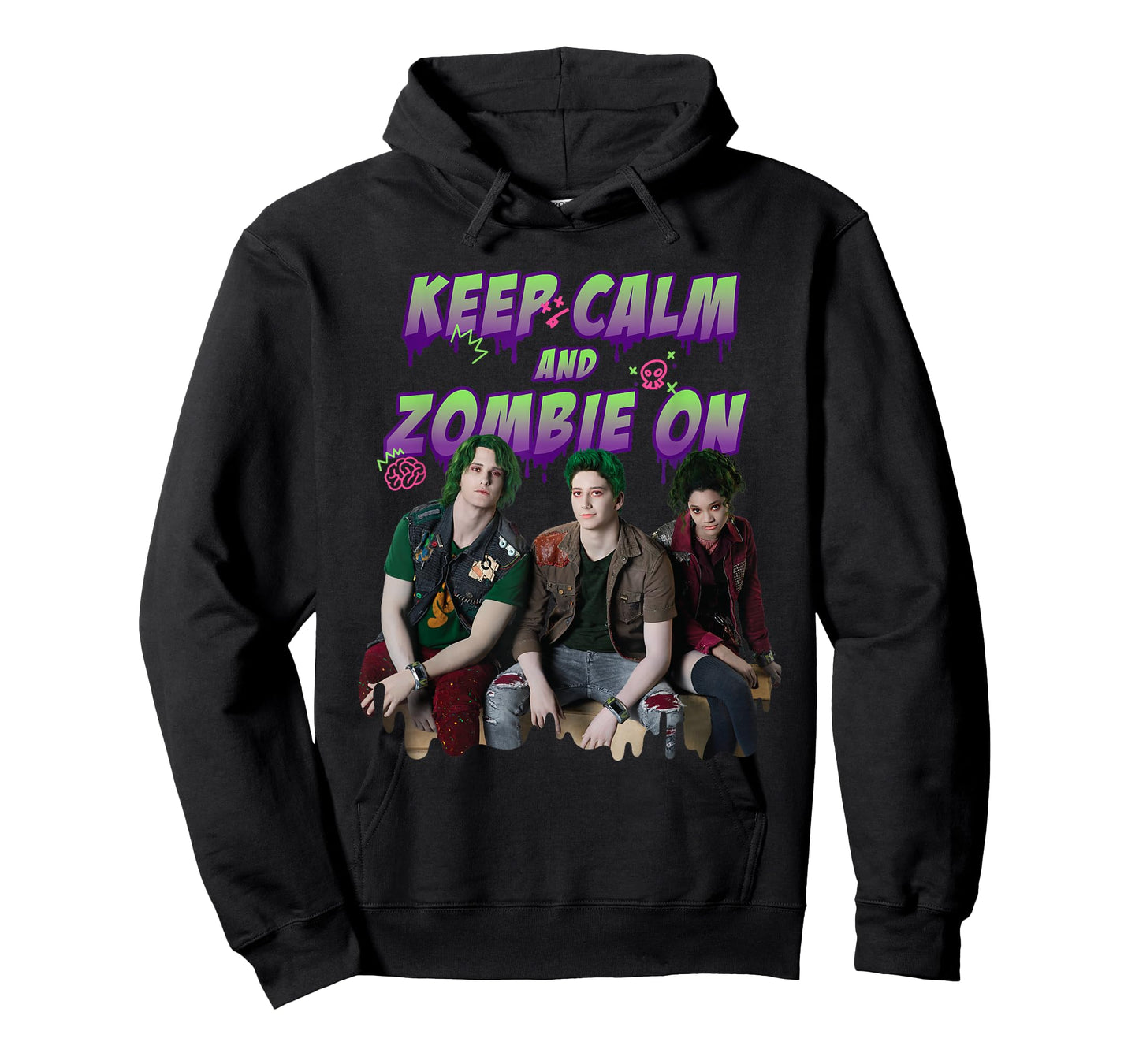 Disney Channel Zombies 2 Keep Calm and Zombie On T-Shirt