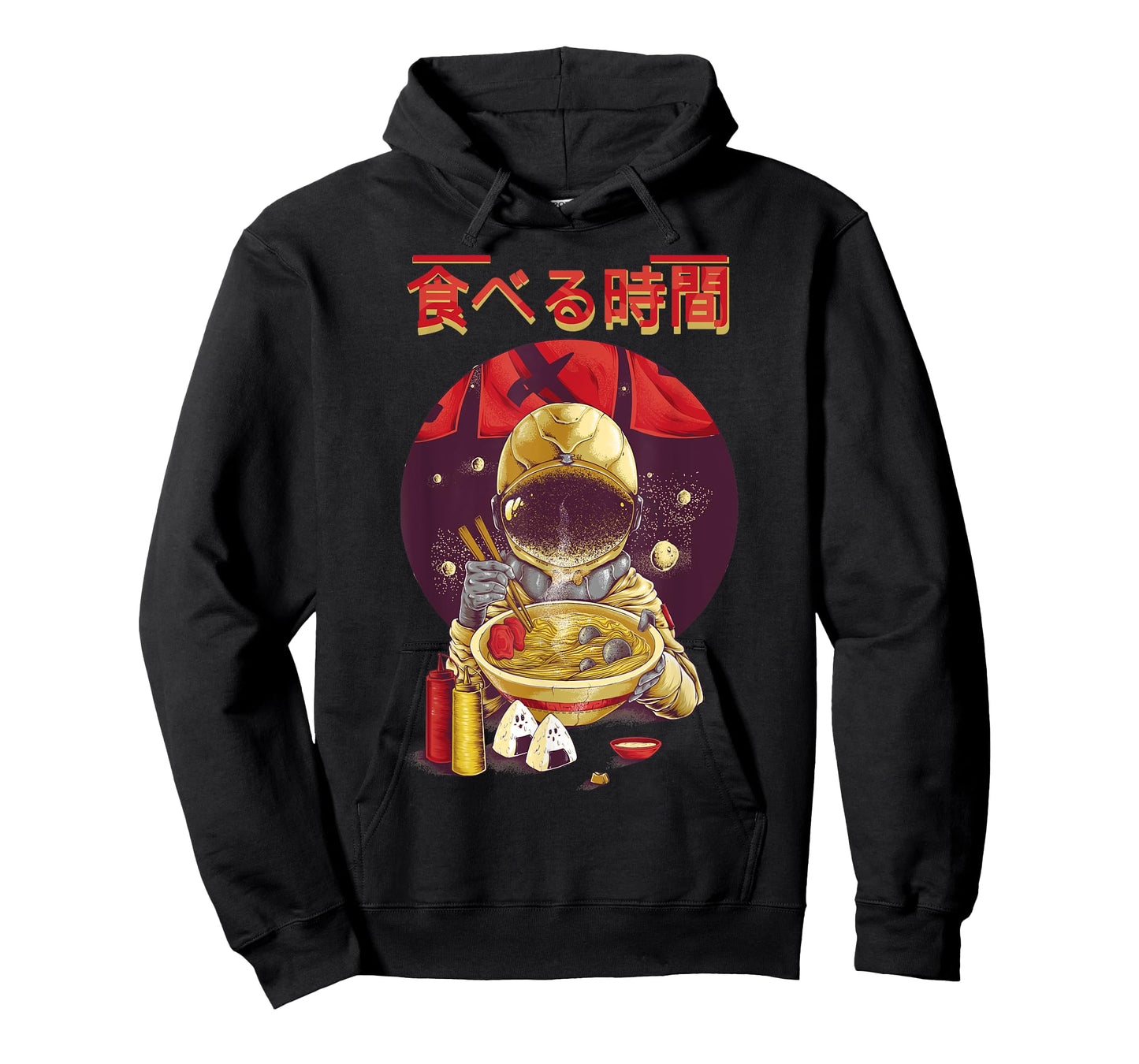 Ramen Astronaut Vintage Kawaii Otaku Japanese Noodles Gift T-Shirt