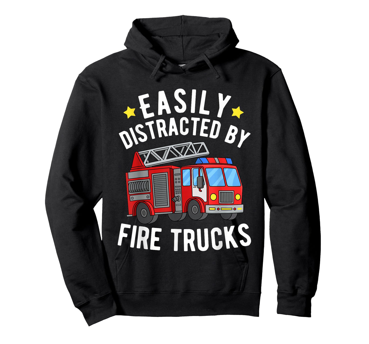 Funny Firefighter Shirt for Men Women Kids Truck Fireman T-Shirt