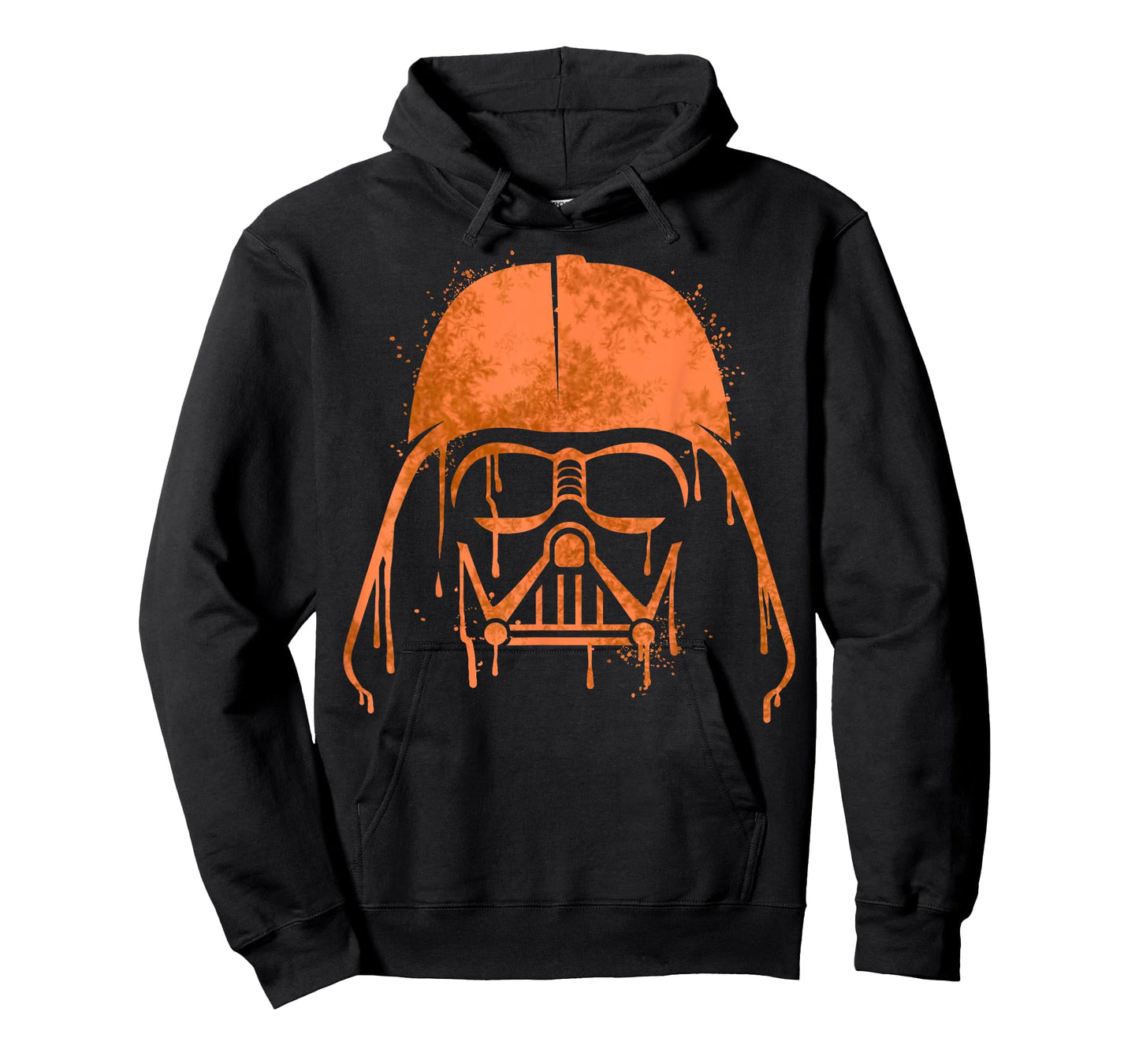 Star Wars Darth Vader Orange Helmet Drip Halloween T-Shirt