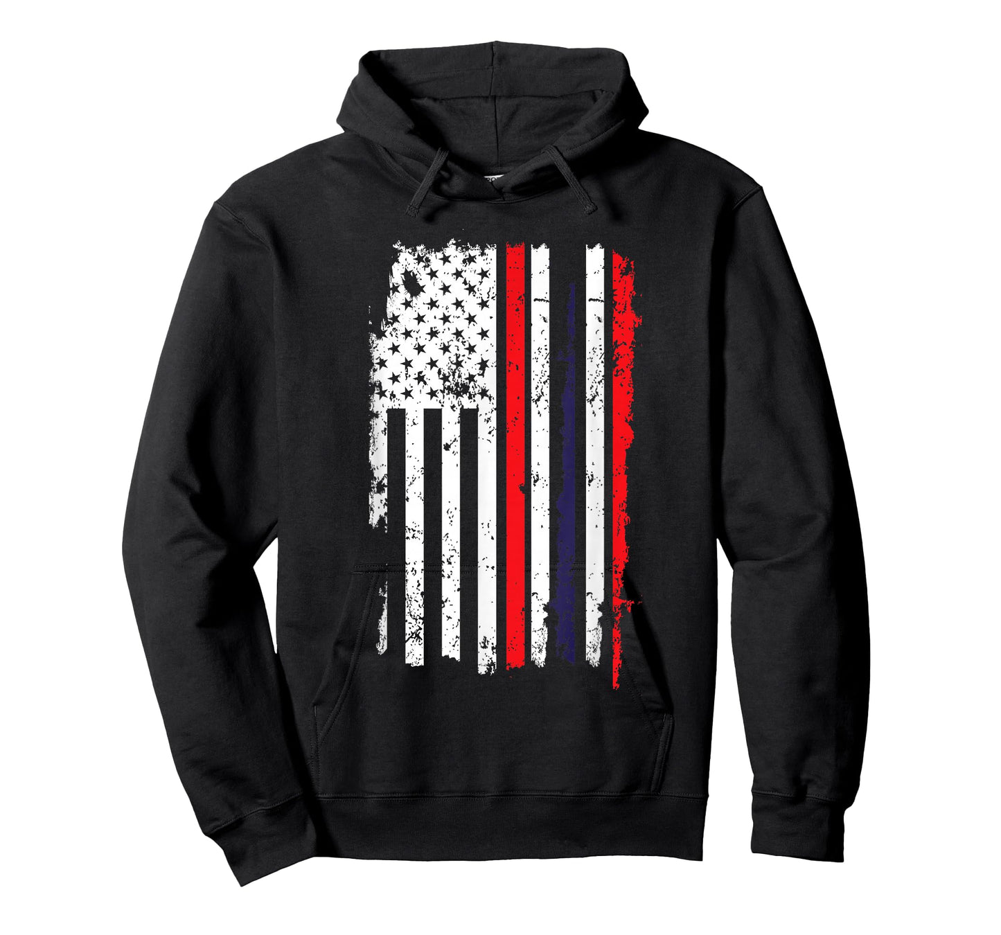 USA US Flag 4th Of July Thin Red Line Thai Flag Thailand T-Shirt