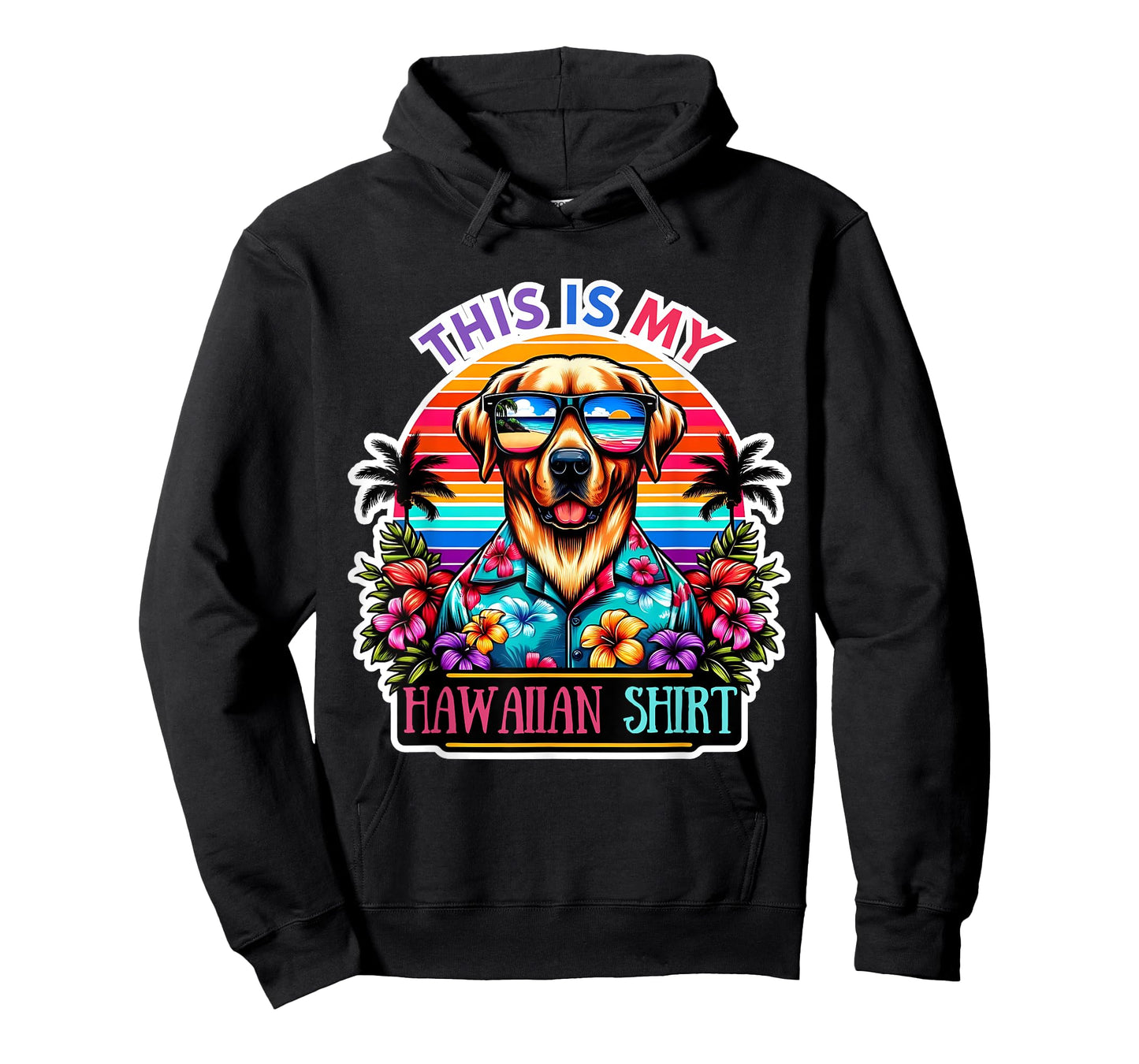 This Is My Hawaiian Shirt Funny Dog Oahu Hawaii Party T-Shirt