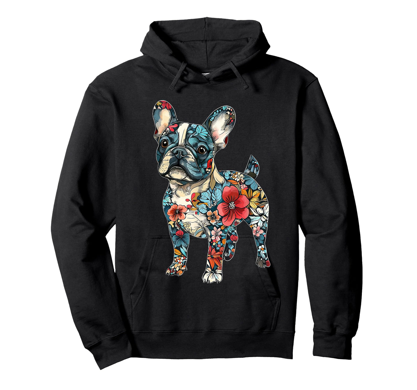 French Bulldog Flower Men Women Girls Kids T-Shirt