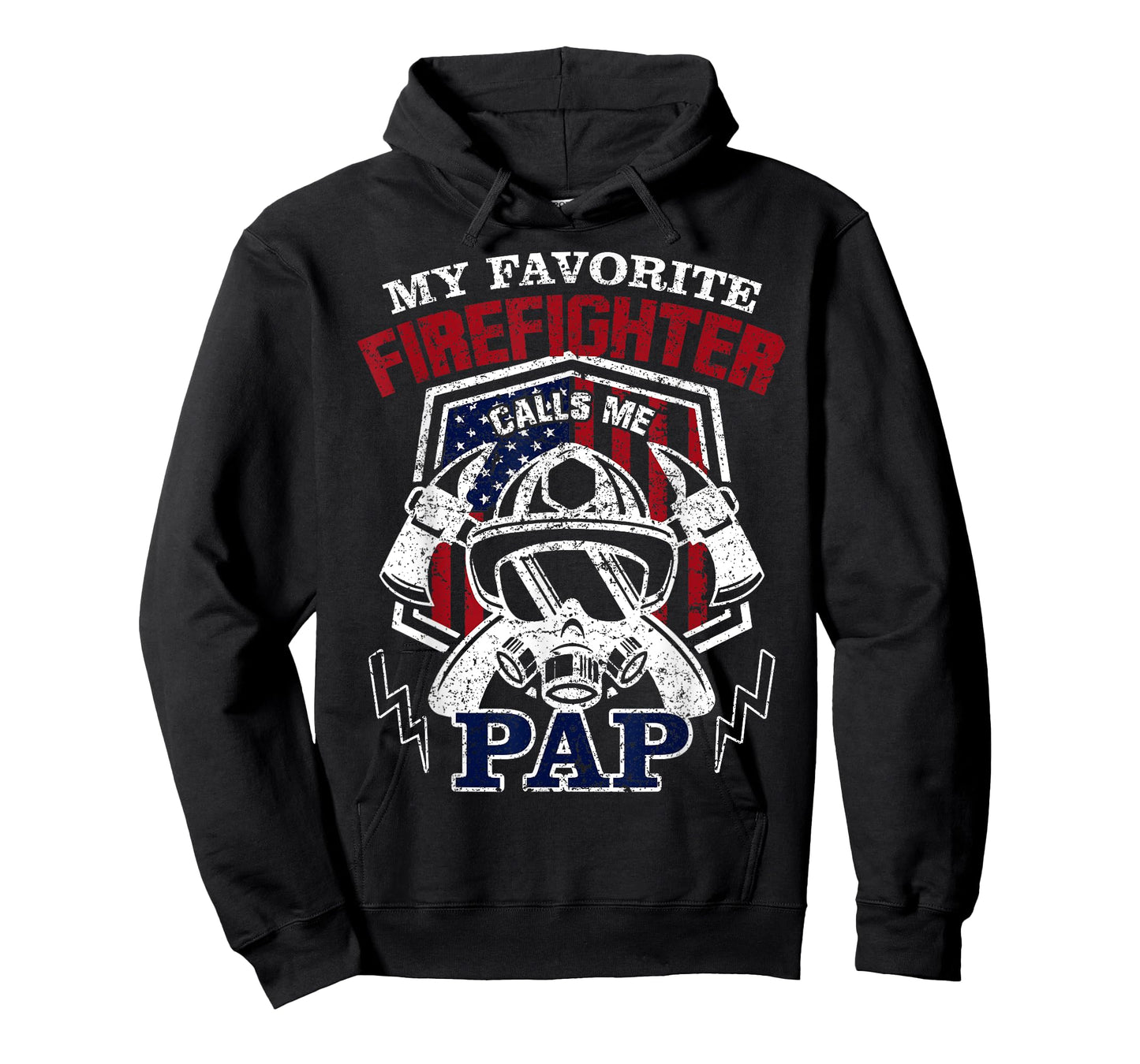 My Favorite Firefighter Calls Me Pap Fathers Day T-Shirt