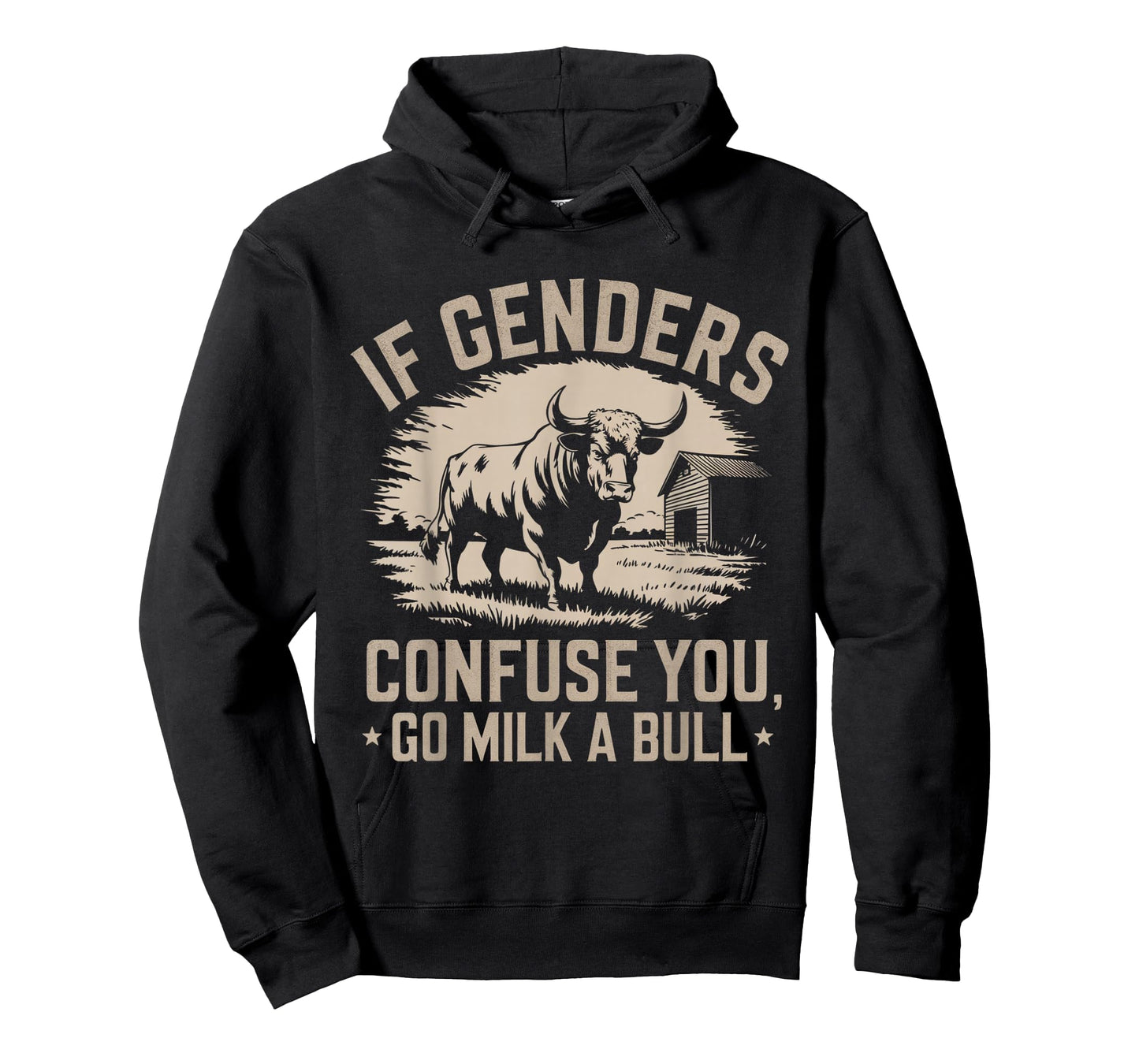 IFunny Quote if Genders Confuse You Go Milk a Bull Vintage T-Shirt
