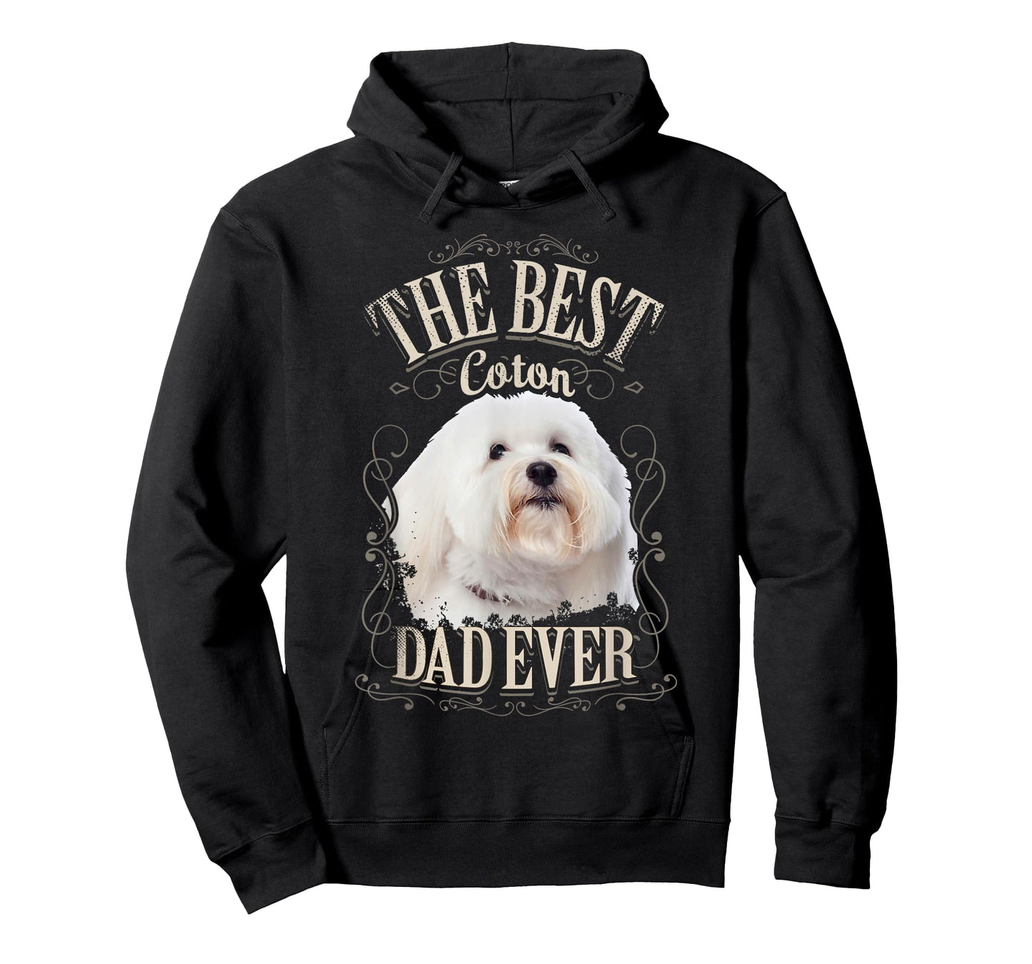 Best Coton Dad Ever Funny Coton de Tulear Dog Gifts Vintage Men T-Shirt