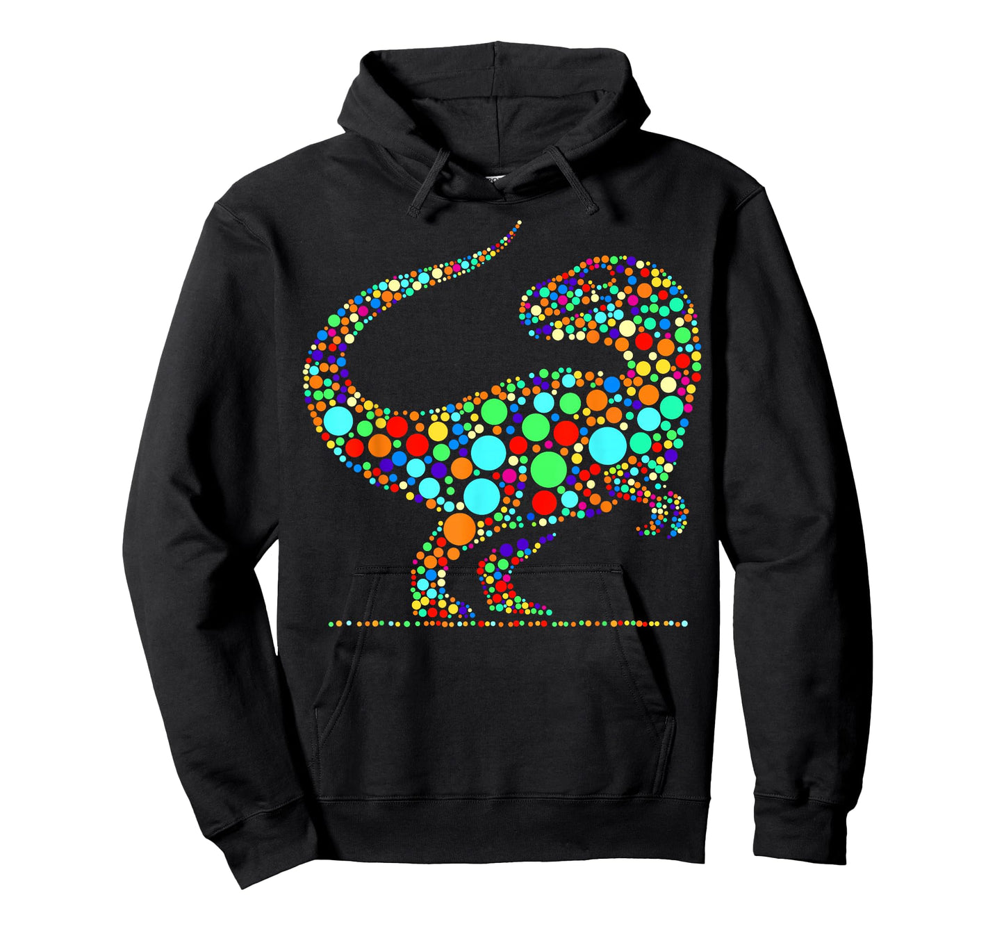 Happy Dot Day Colorful Polka Dot Dinosaur Boys Toddlers Kids T-Shirt