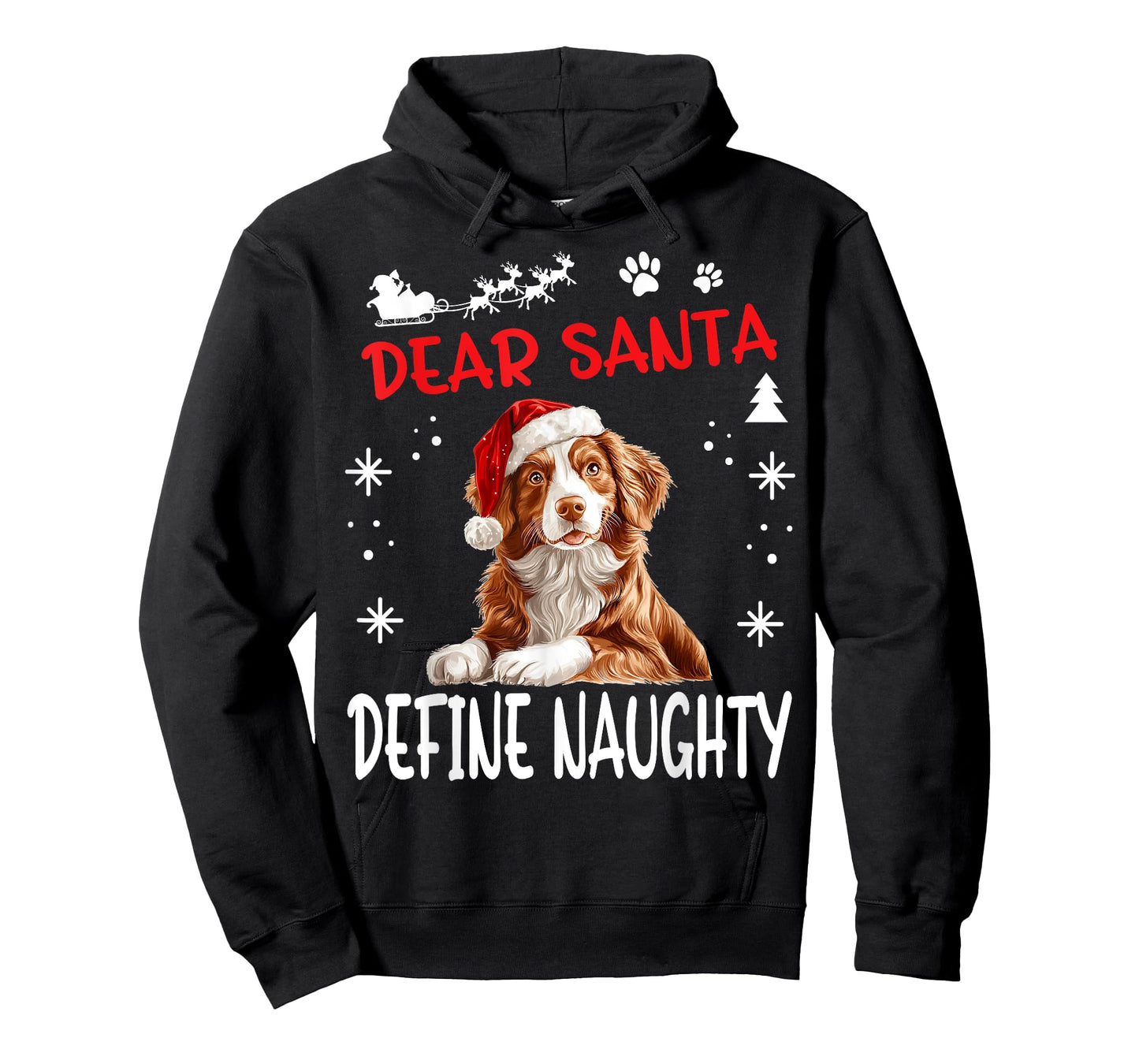 Cute Nova Scotia Duck Tolling Retriever Dog Christmas Dear T-Shirt