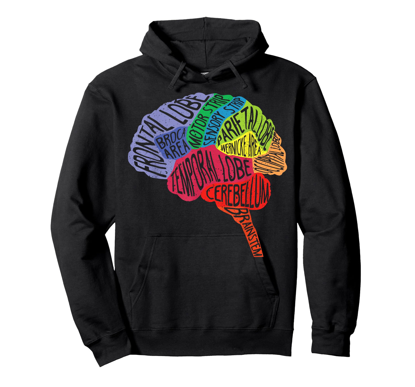 Parts Area Brain Neurologist Neurology Brain Map Surgeon T-Shirt