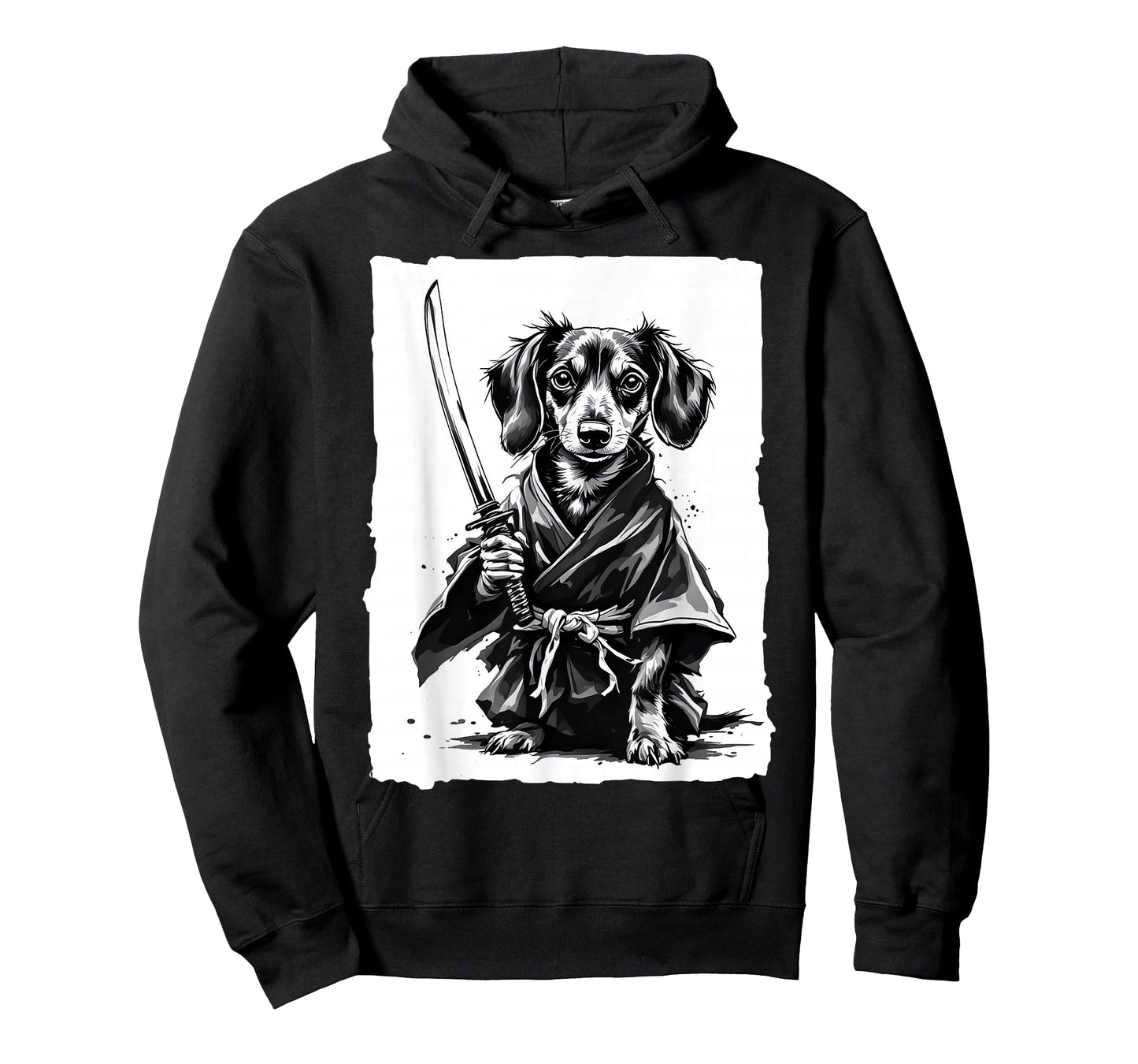 Samurai Dachshund Japanese Wiener Dog T-Shirt