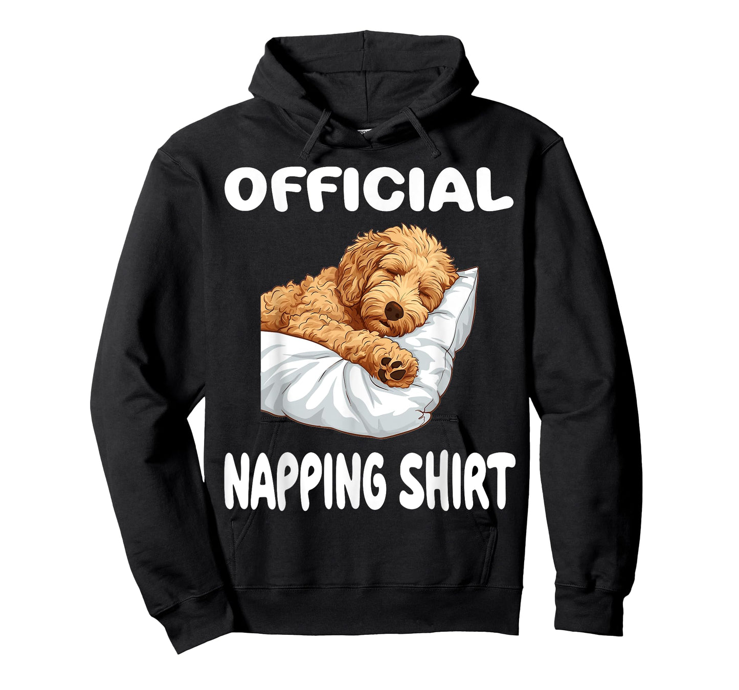 Goldendoodle Dog Pajamas Nightgown Official Napping T-Shirt