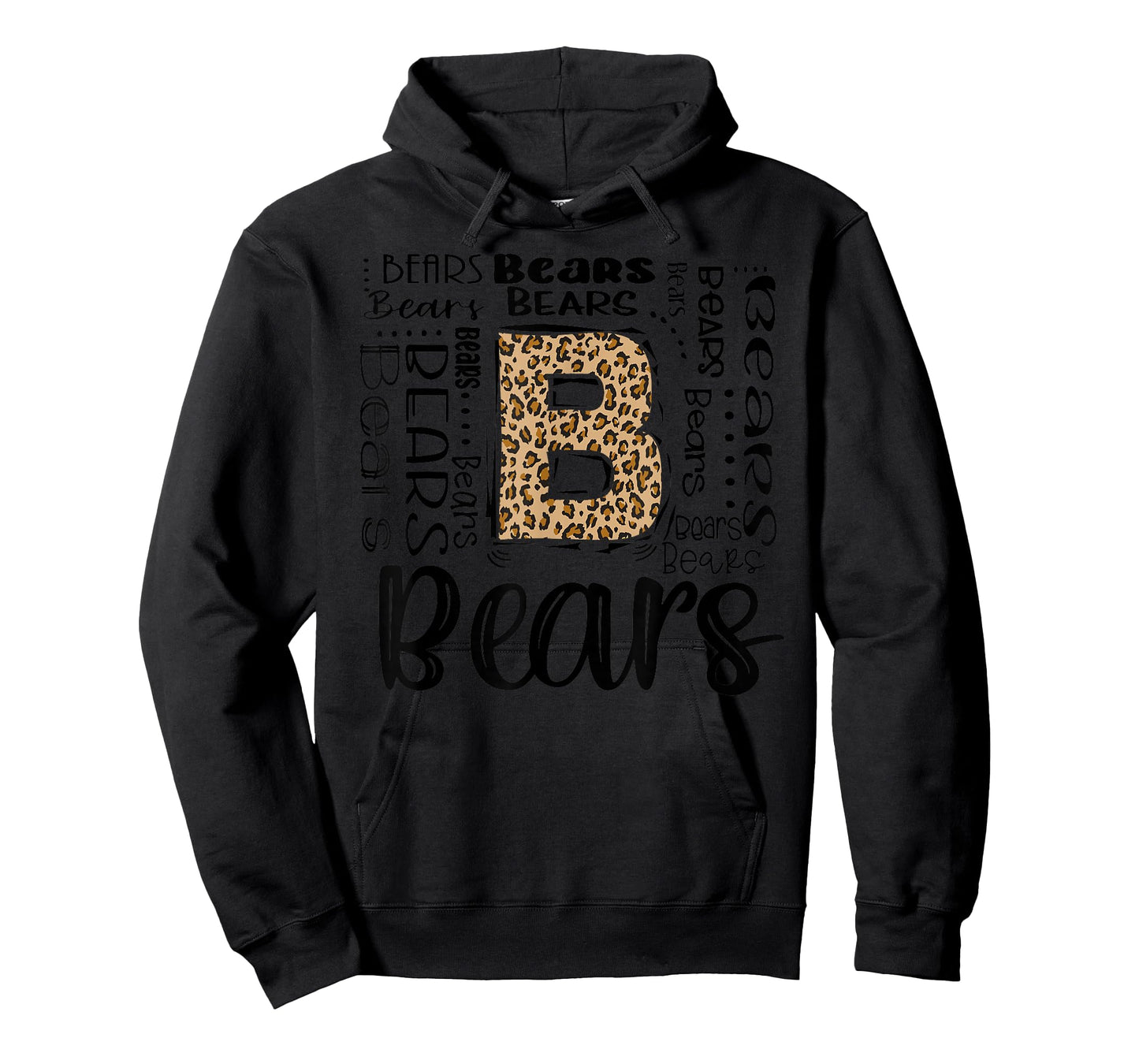 Bears School Sports Fan Team Spirit Vintage T-Shirt