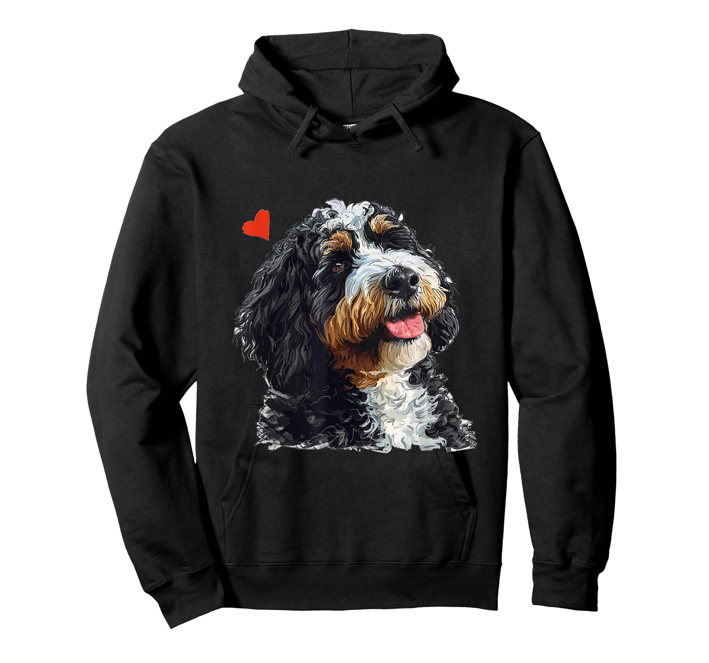 Bernedoodle Dog Breed Pet Cute Bernedoodle Graphic T-Shirt for Men Women Kids